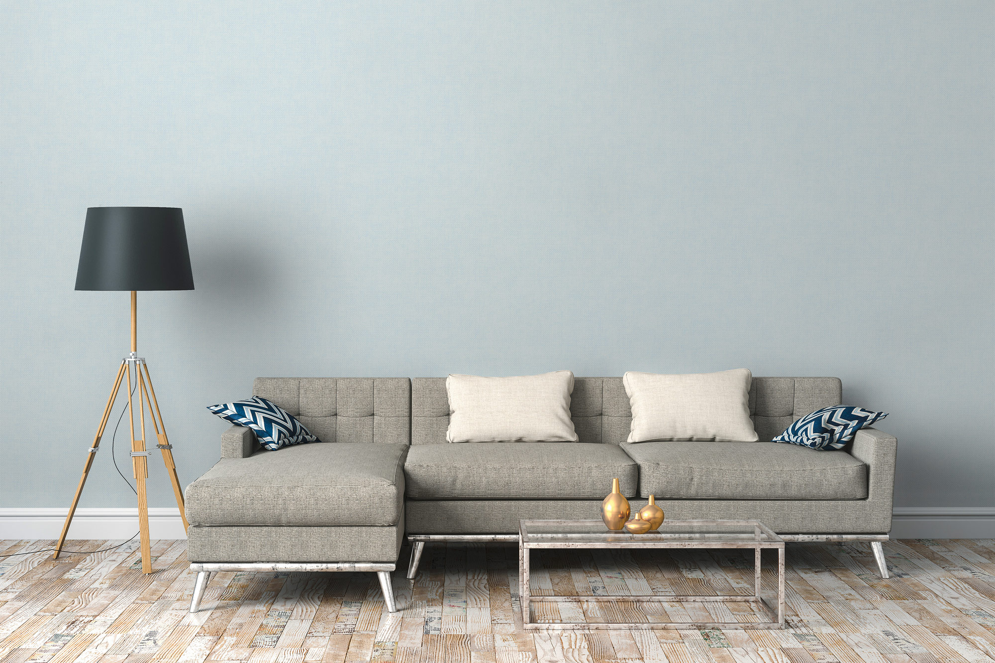 AS Vliestapete Maison Charme Kleinmuster blau 390681