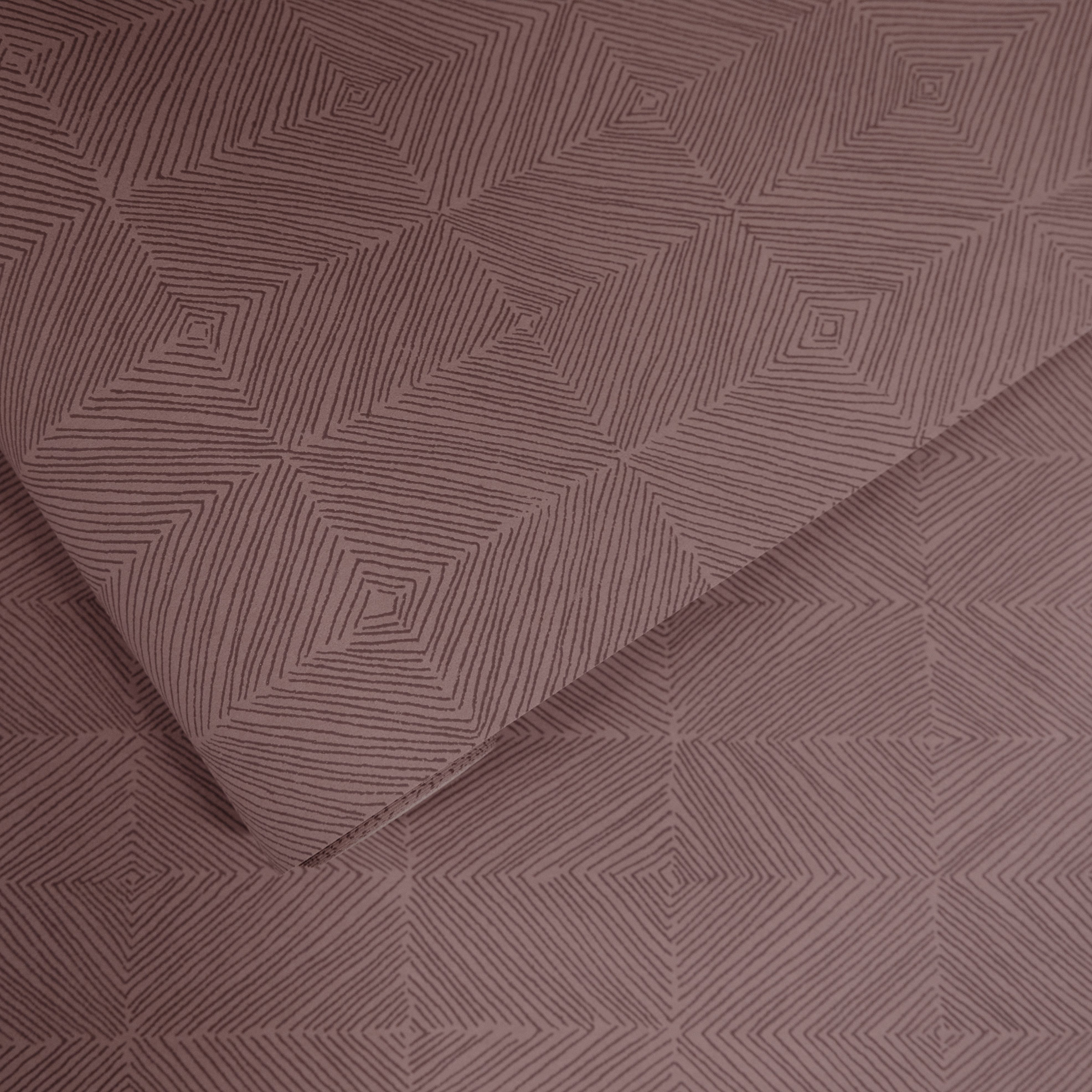 Hohenberger Vliestapete Chalk Rhompus Blush 65509