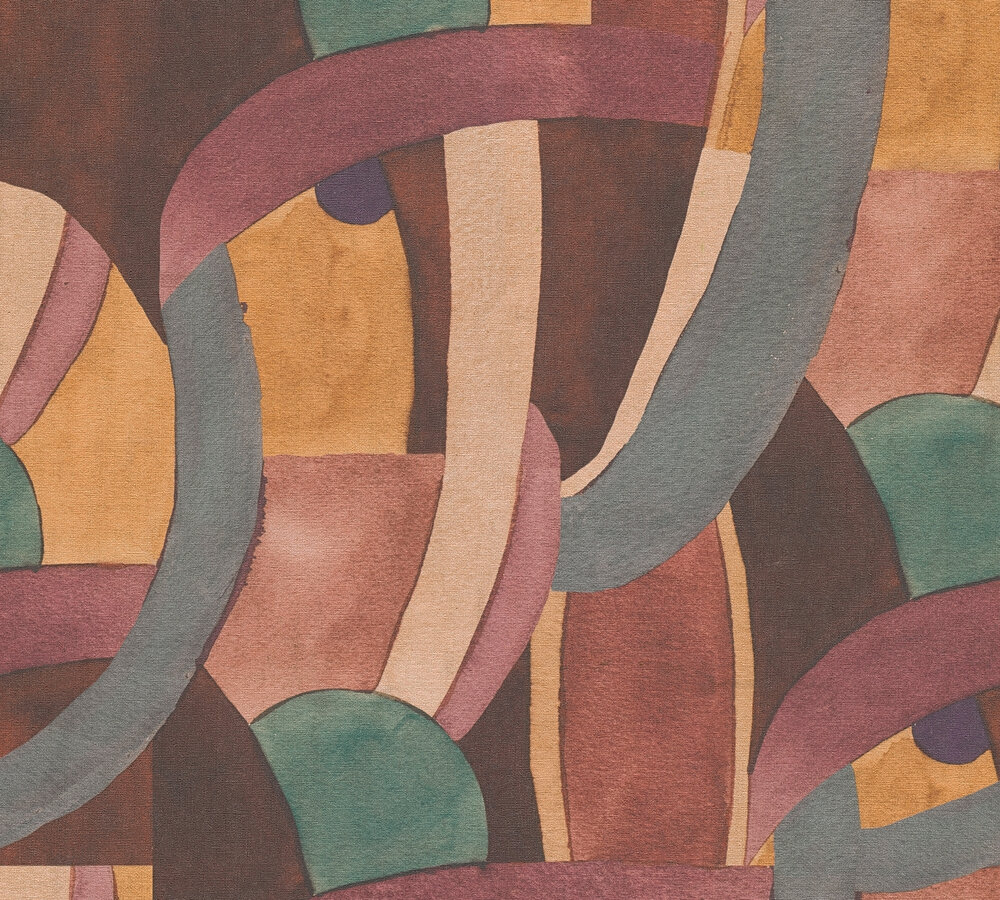 AS Vliestapete Anna d'Andrea Abstrakt Orange 782141 AS Vliestapete Anna d'Andrea Abstrakt Orange 782141