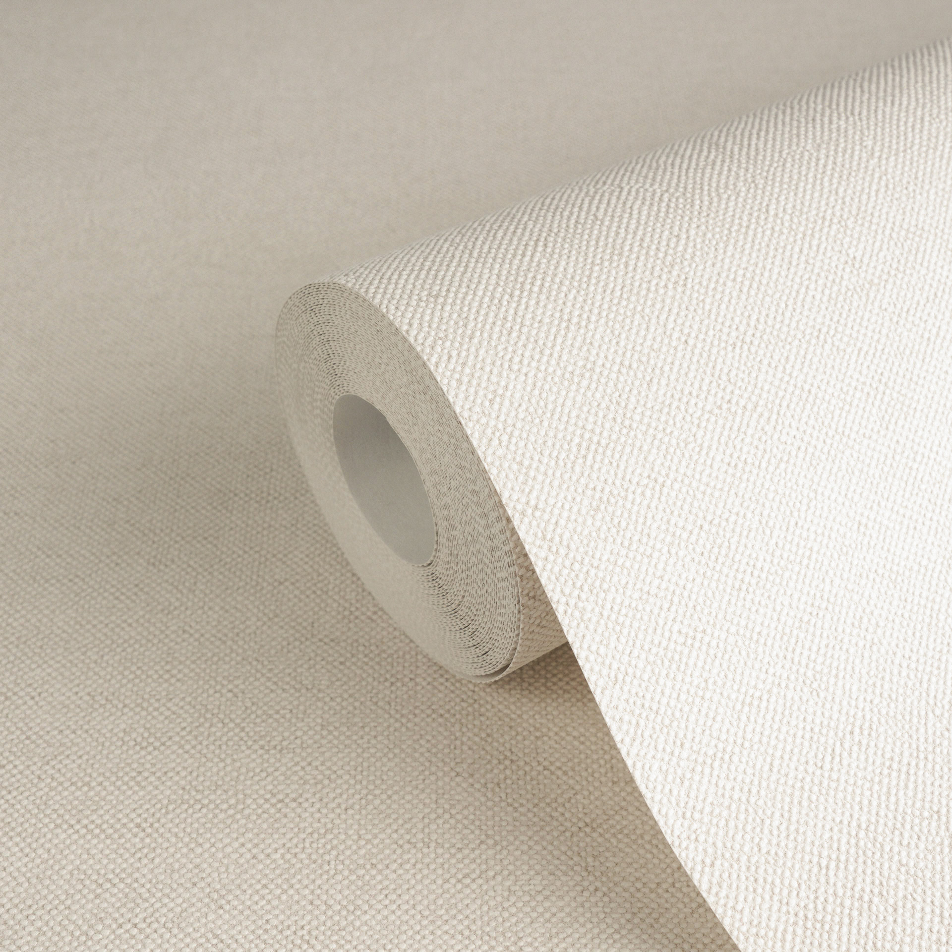 AS Vliestapete Hygge 3 Uni Beige 790988