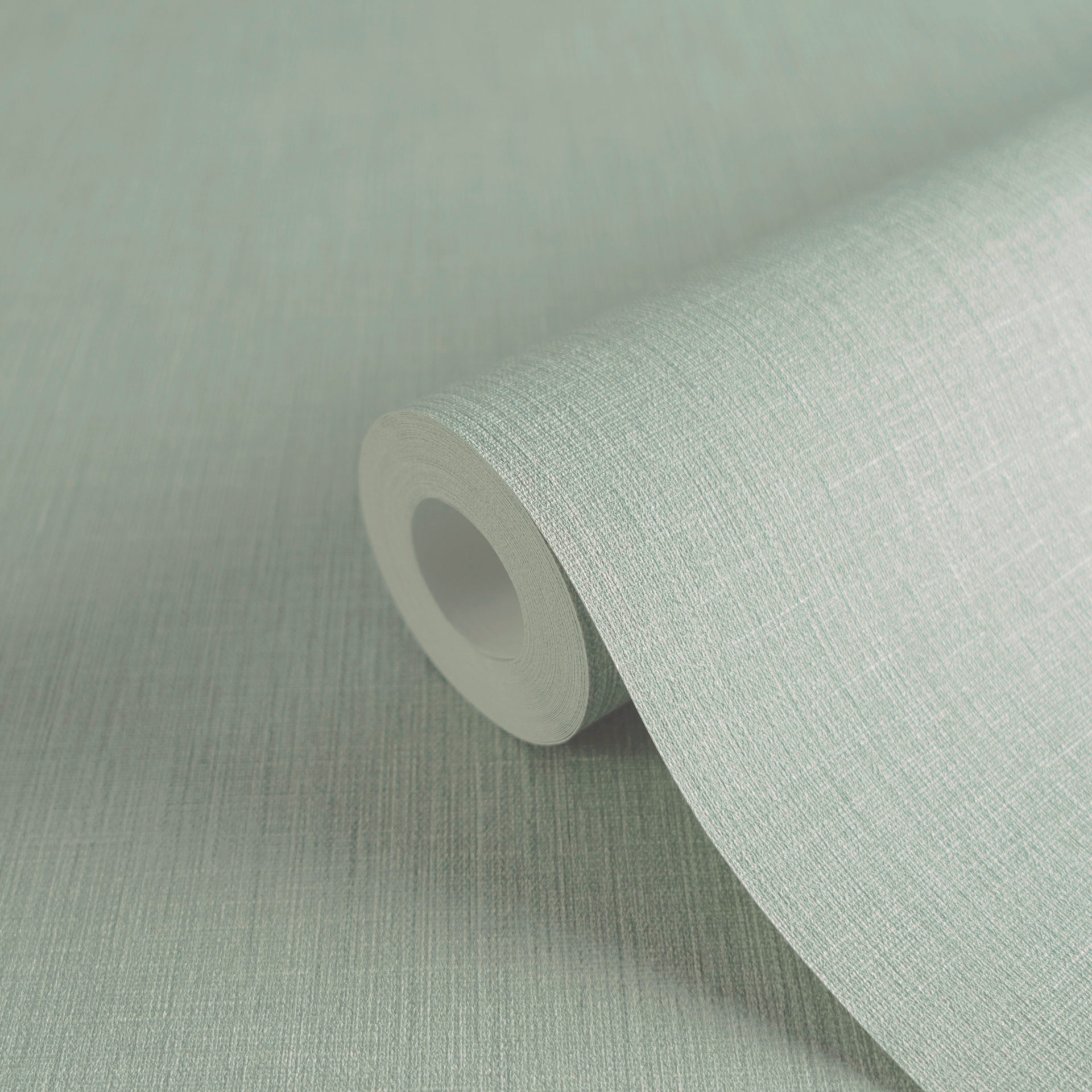 Livingwalls Vliestapete Stories of Life Uni Grün 396511