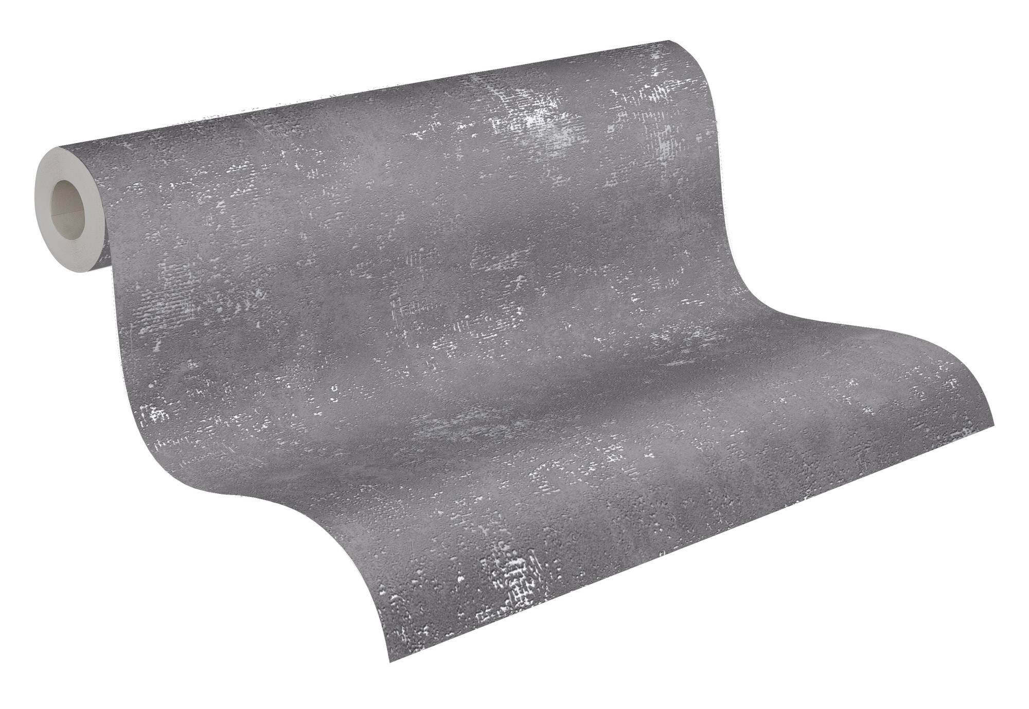 AS Vliestapete The BOS grau Strukturtapete 388324