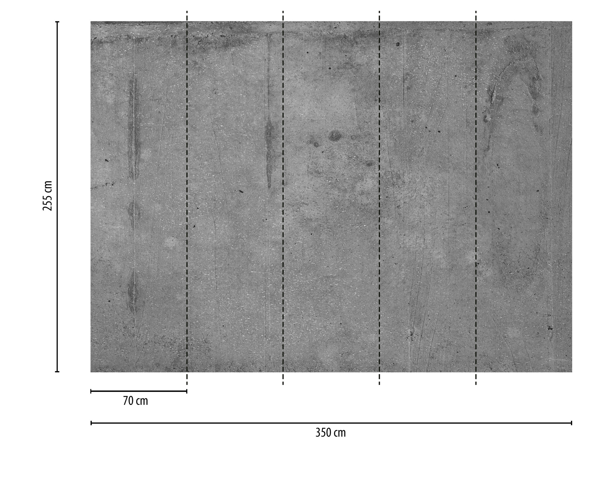 AS Fototapete Designwalls 2 Betonoptik Oberfläche DD123632