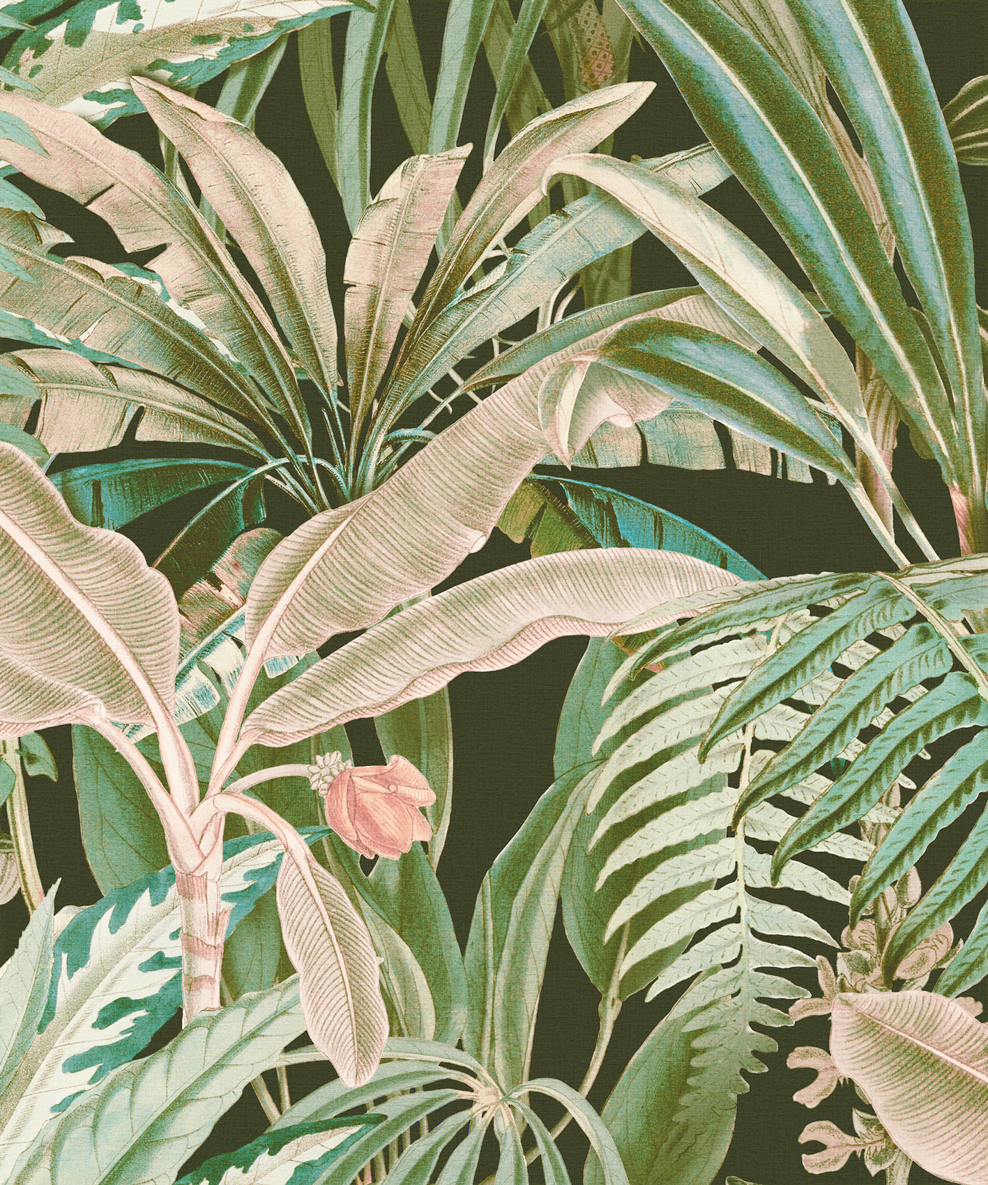 Rasch Fototapete Magic Walls Bananenblatt 590159