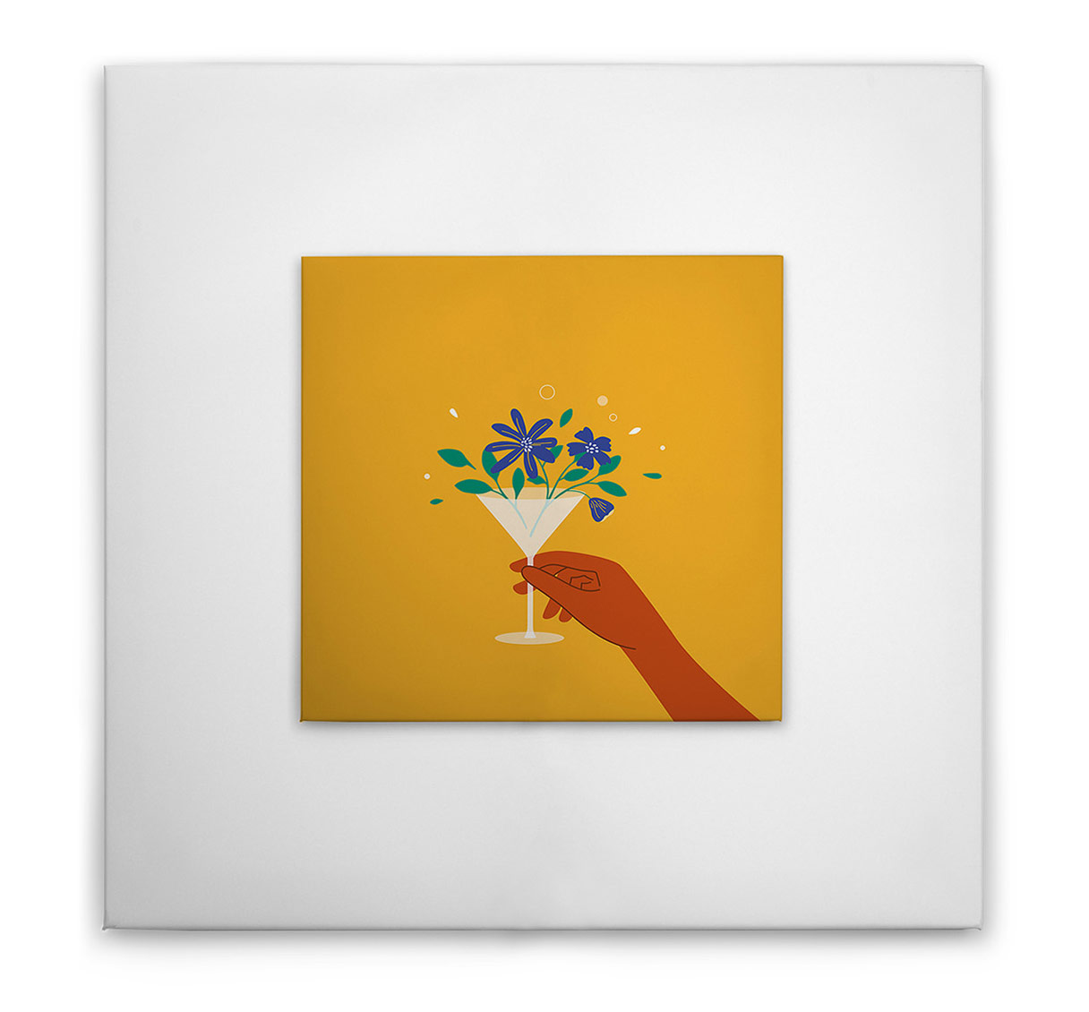 AS Leinwandbild Flower Glass 1 DD132679 AS Leinwandbild Flower Glass 1 DD132679