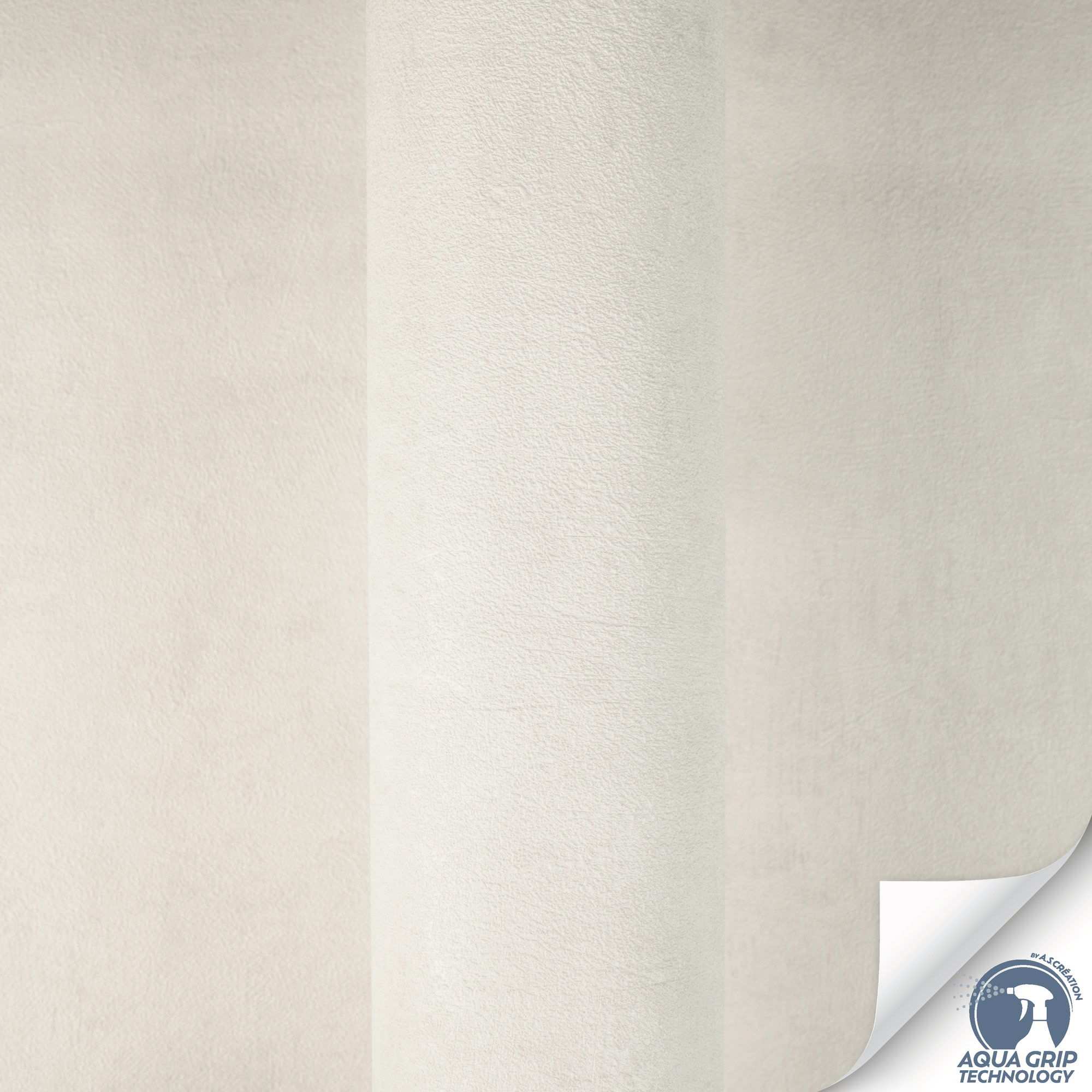 AS Vliestapete Cosiness Designdrop 2 Uni Grau 793153
