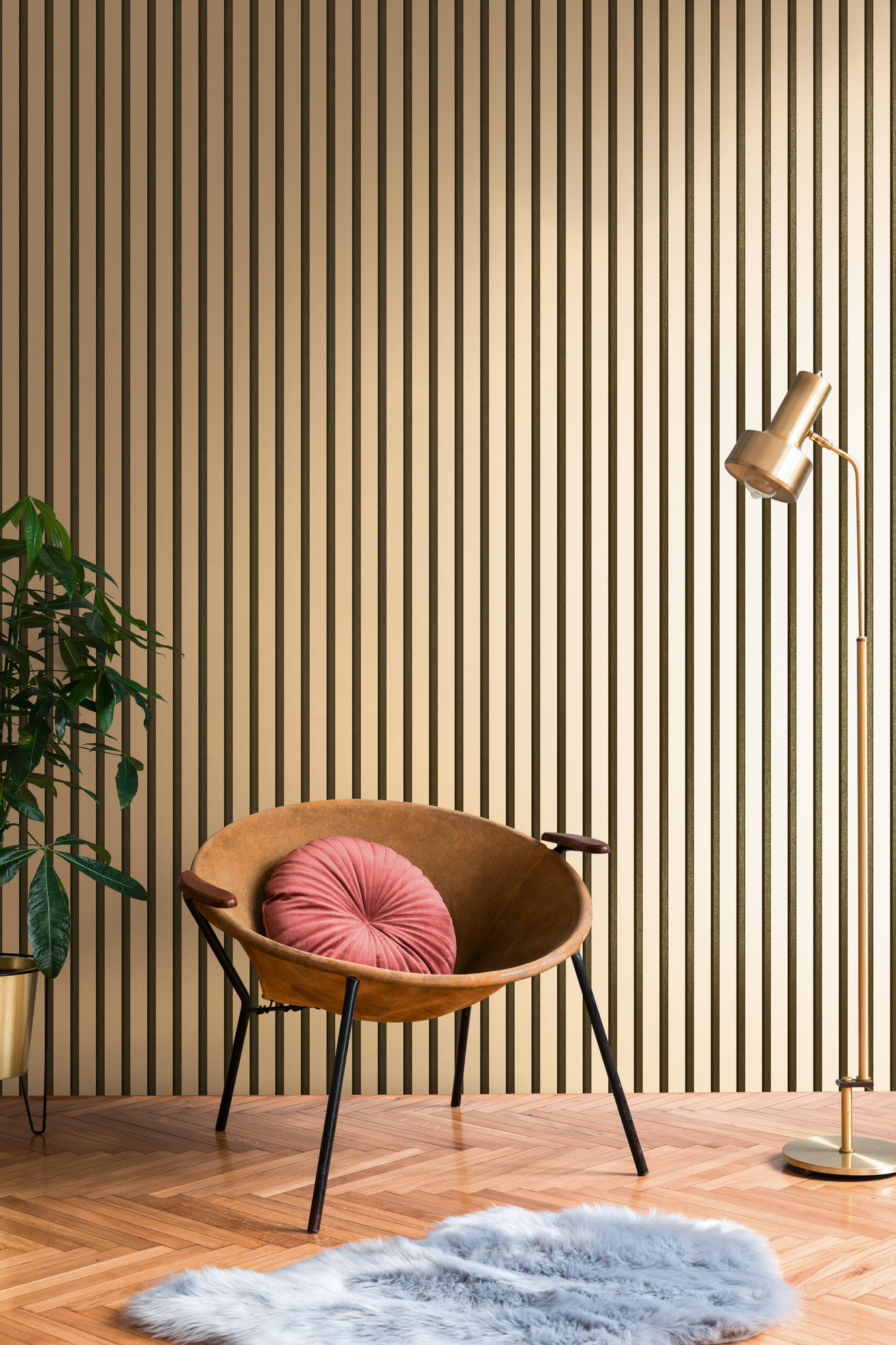 AS Vliestapete 50 Jahre AS Holzpaneel Wandpaneel 786272