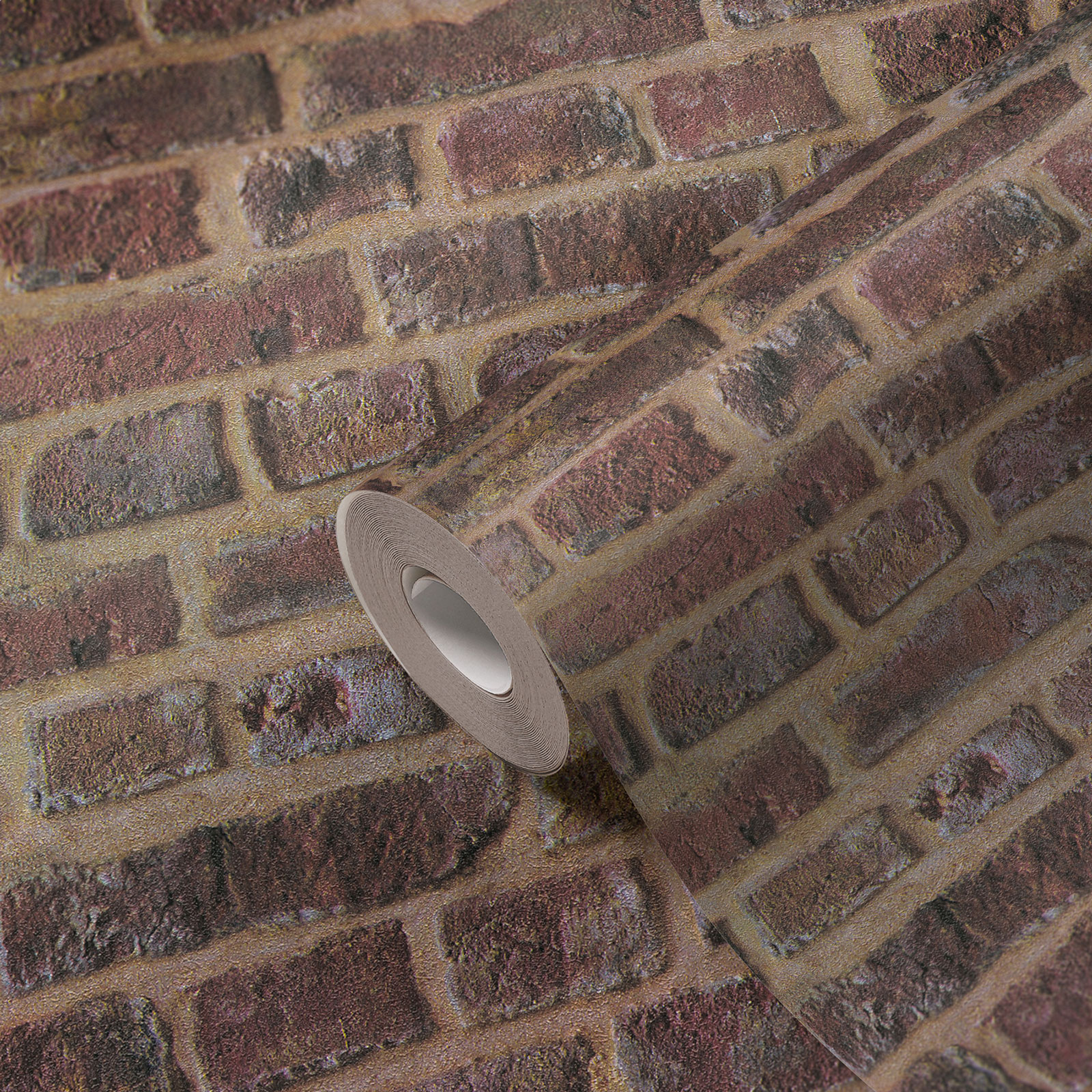 AS Vliestapete Elements 2 Steintapete Braun 371611