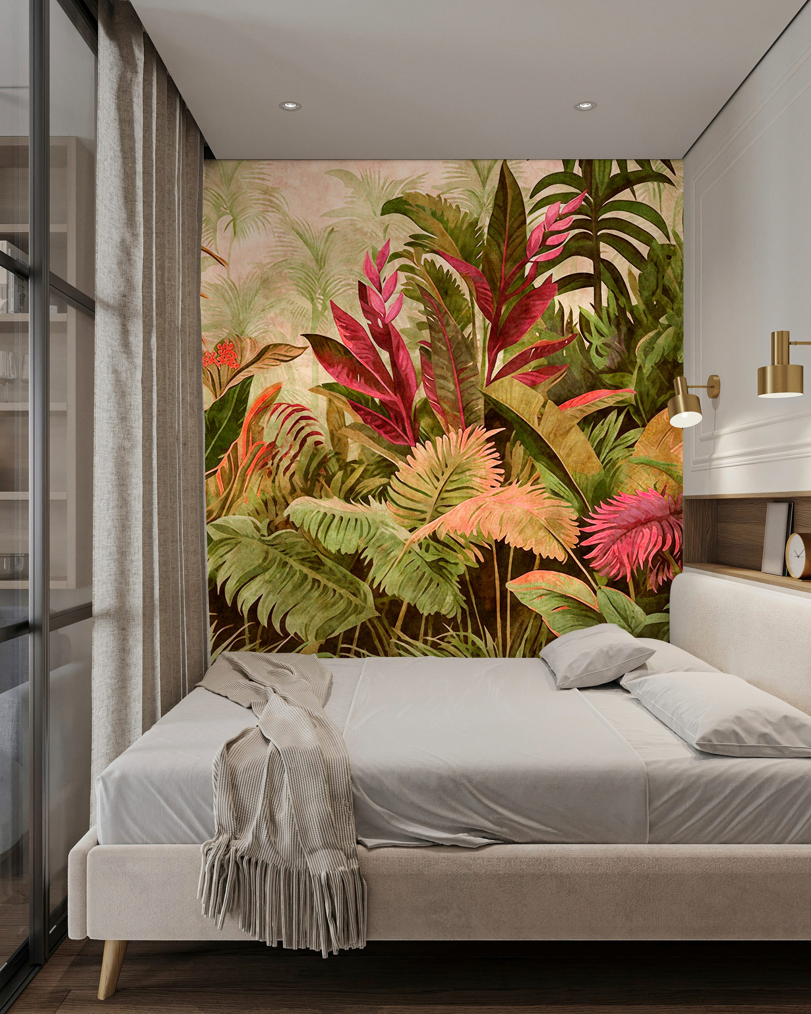 AS Fototapete Walls by Patel 5 Dschungel Grün DD134261