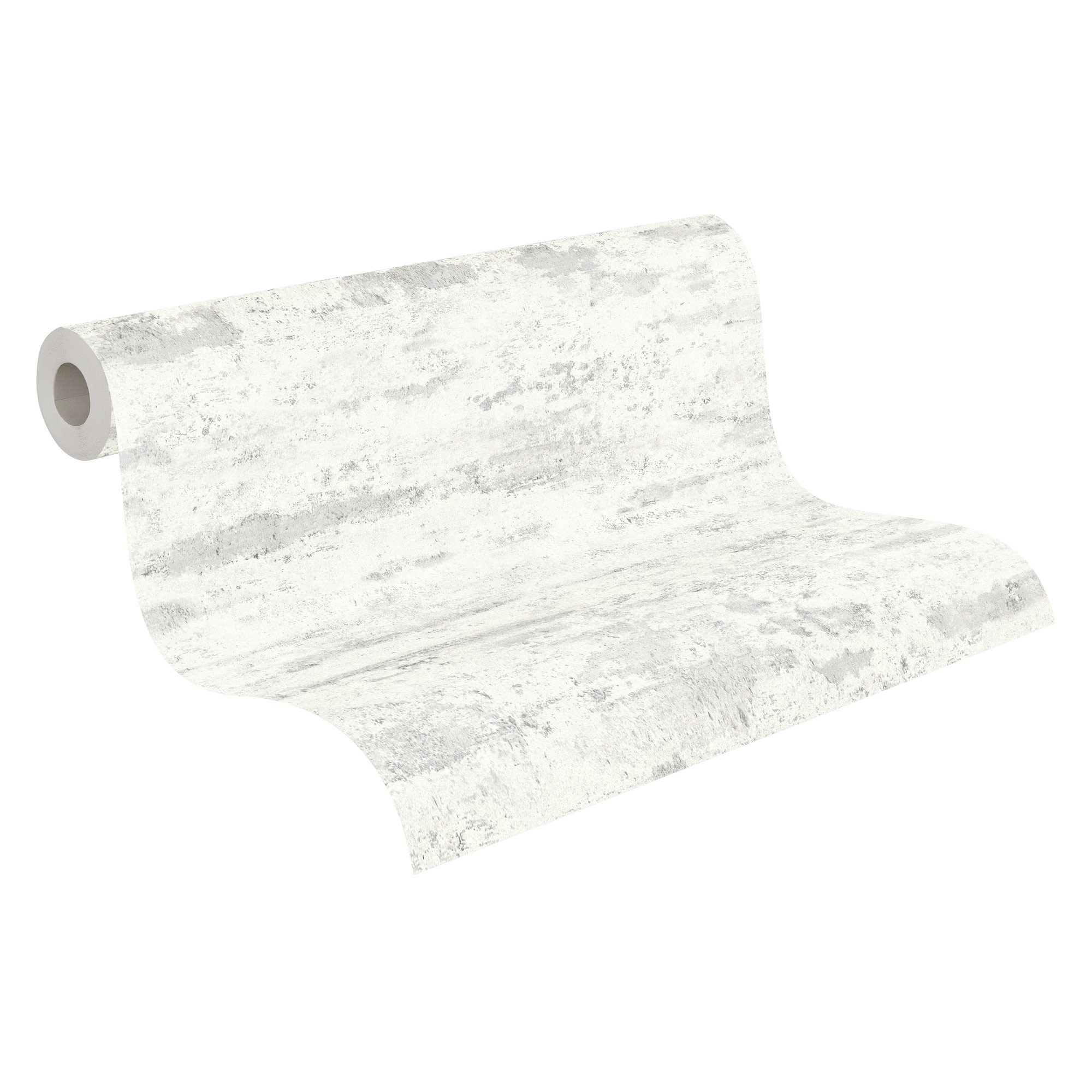 AS Vliestapete Elements 2 Unitapete Weiß 374152