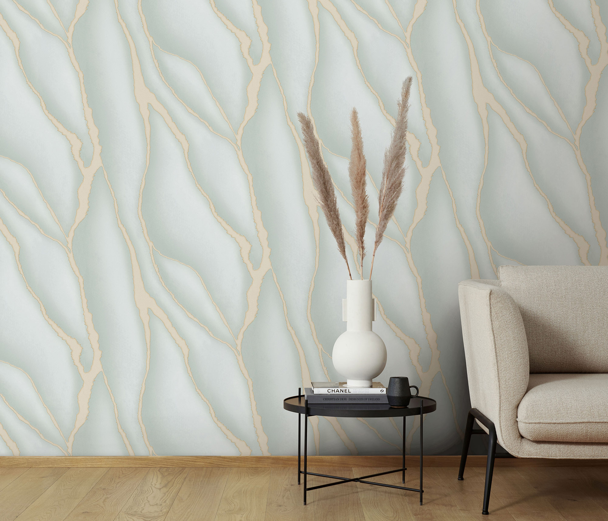 Erismann Vliestapete Elle 3 grün 1034507