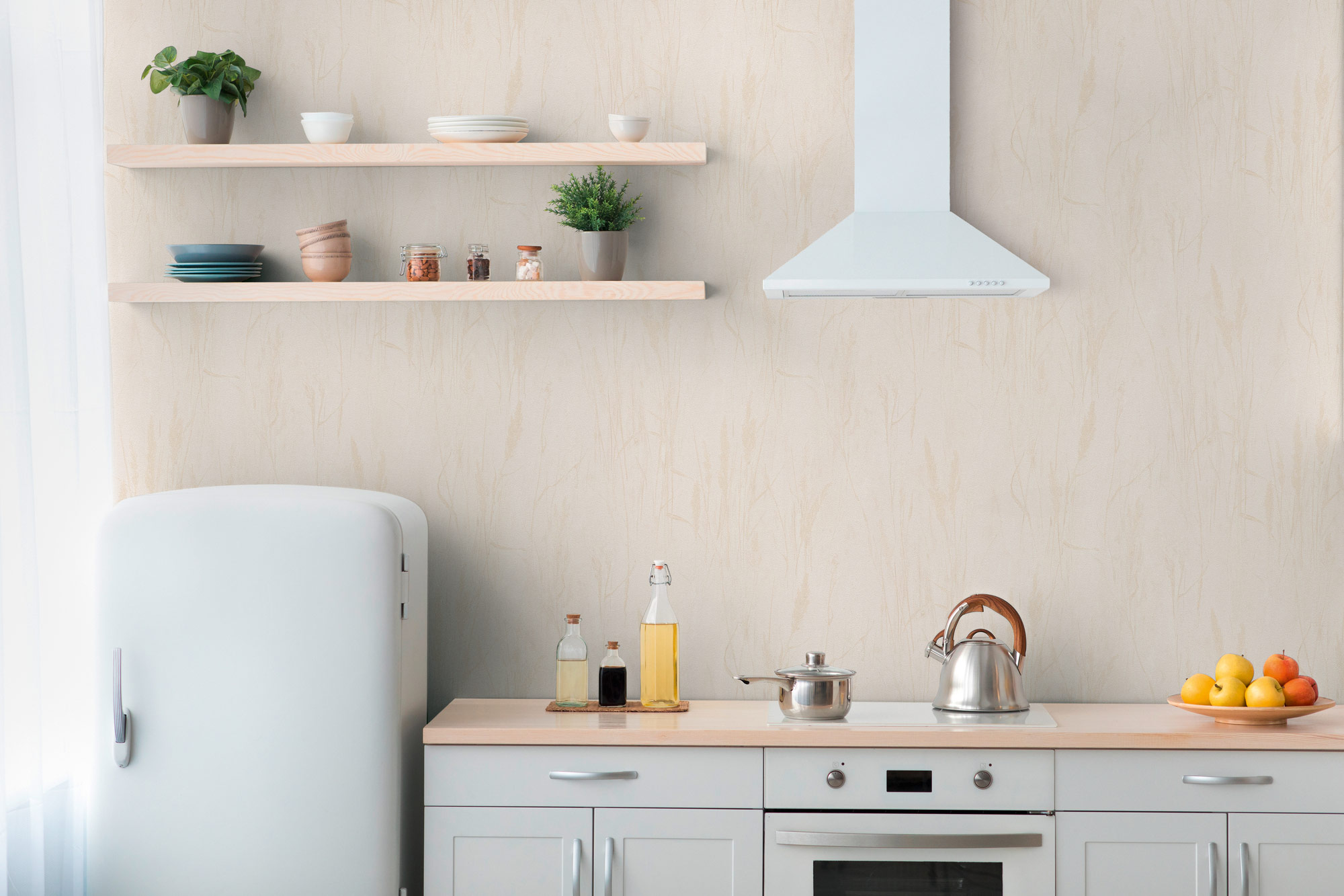 AS Vliestapete Hygge 3 Natur Beige 790943