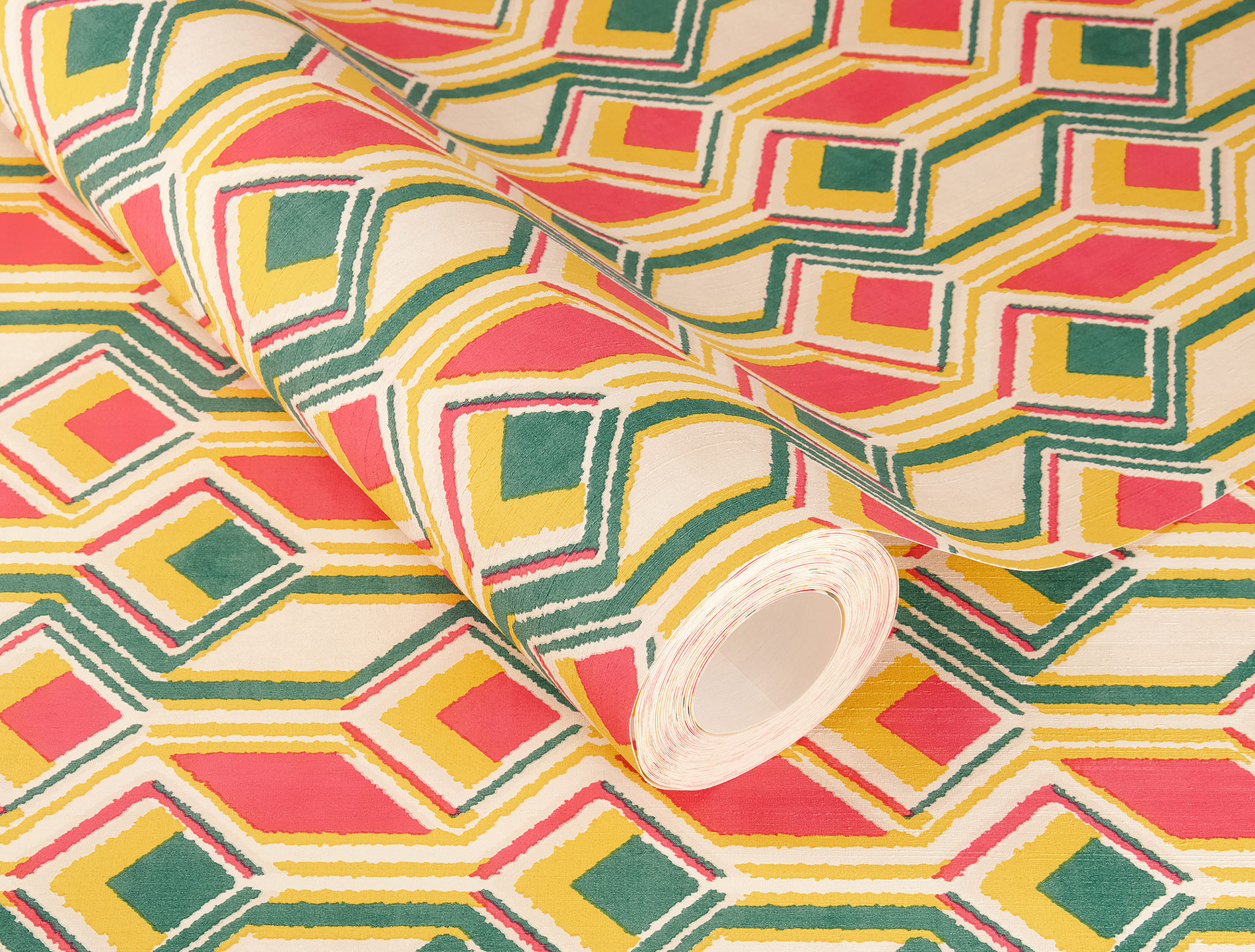 Rasch Vliestapete Indian Style Grafisch Rauten 746549