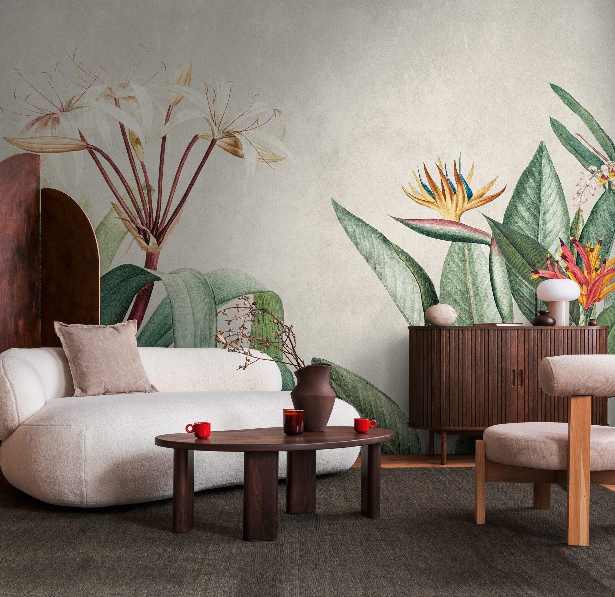 Livingwalls Vliestapete The Wall 3 Pflanzen 399171