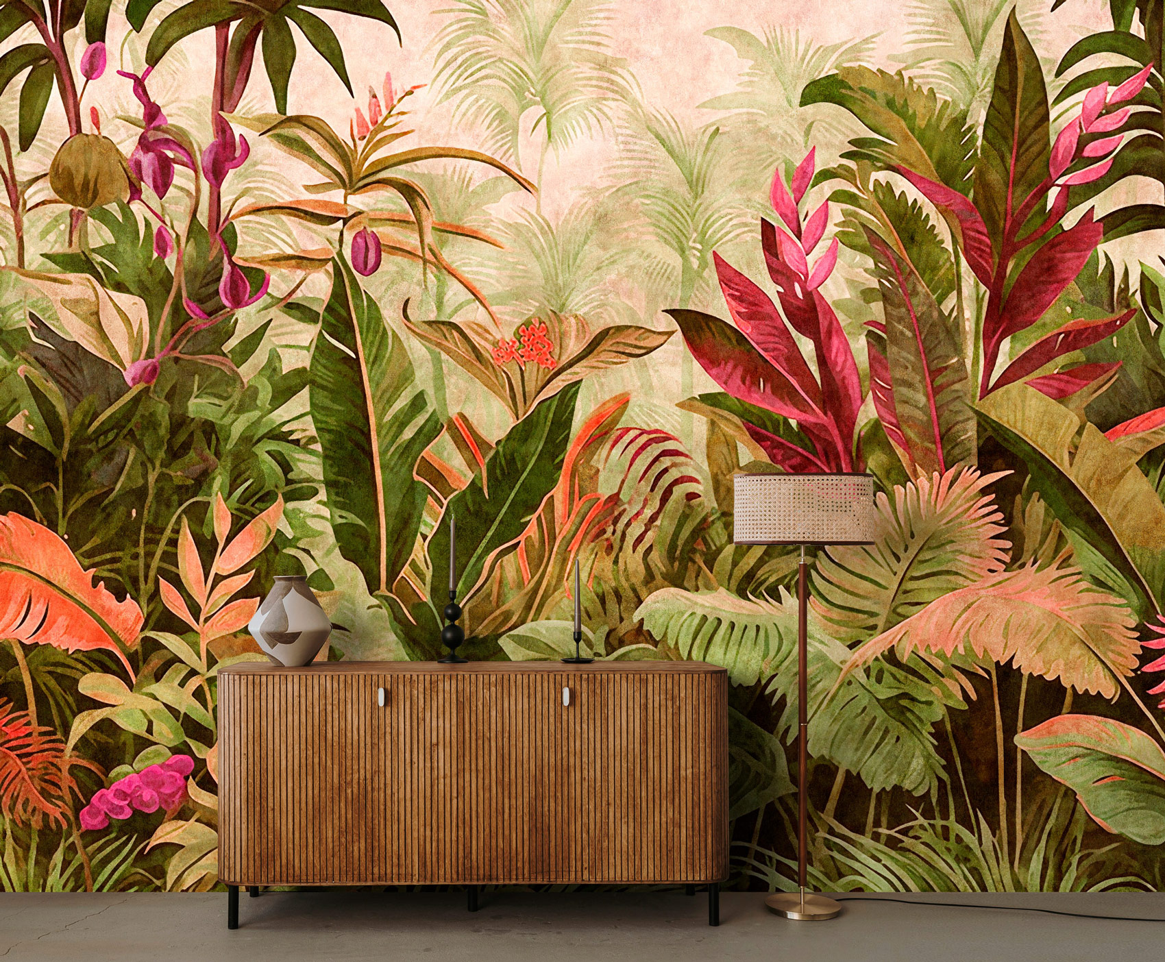 AS Fototapete Walls by Patel 5 Dschungel Grün DD134261