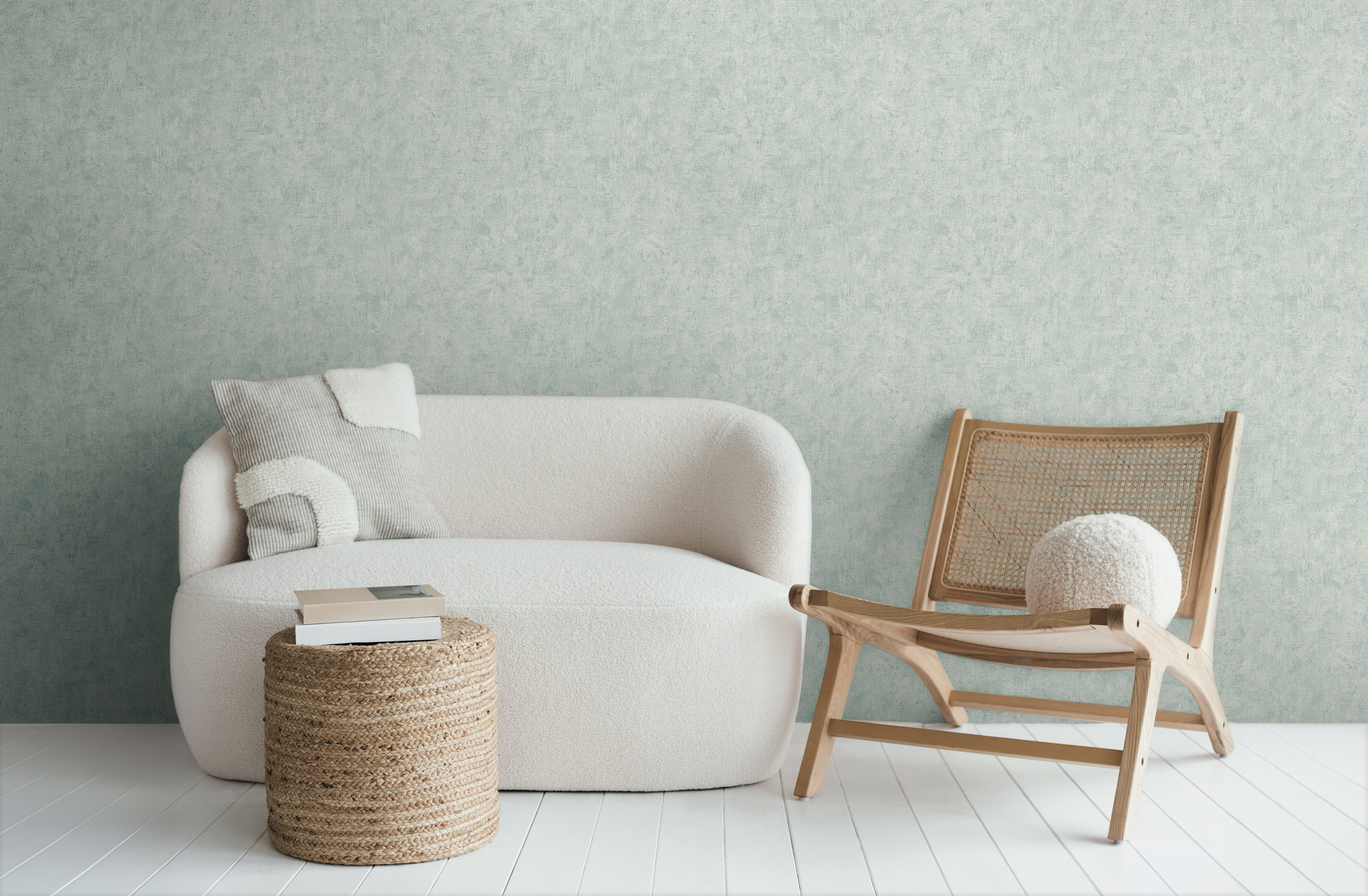 AS Vliestapete History of Art 2 Struktur Blau 790517