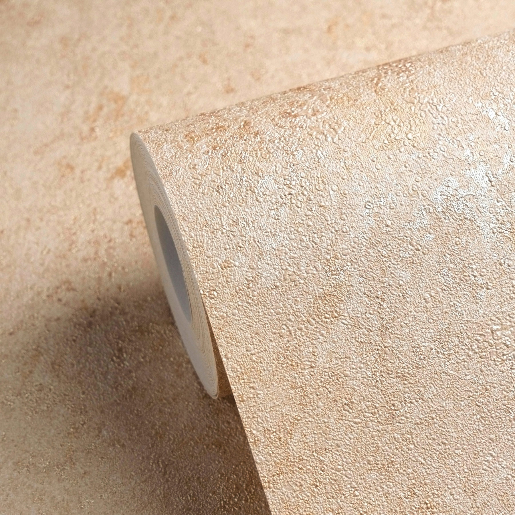 AS Vliestapete Trend Spectrum Unitapete Beige 390363