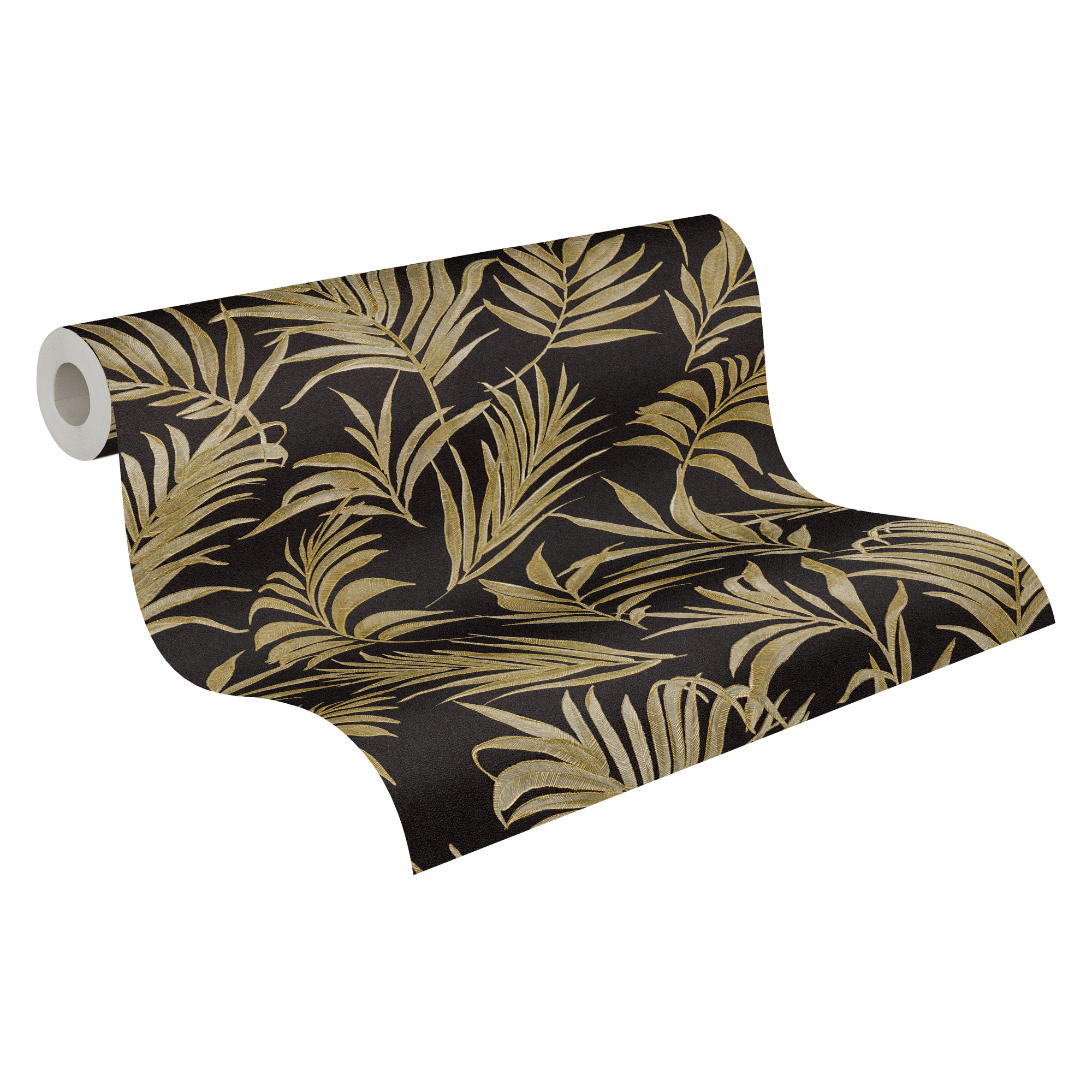 AS Vliestapete CosmoLiving Dschungel Schwarz 791086