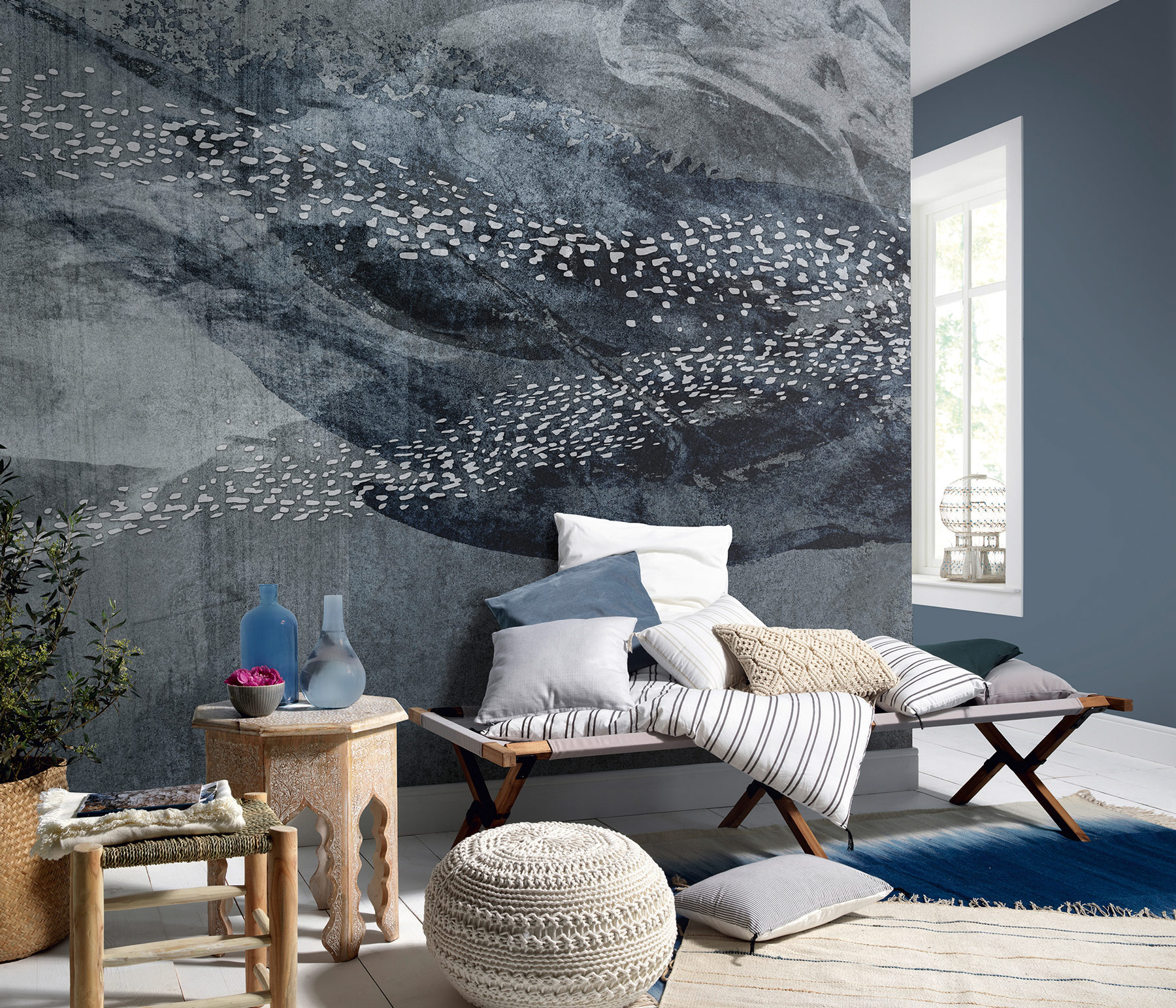 Erismann Fototapete GMK Art Edition Deep Sea silber 223725