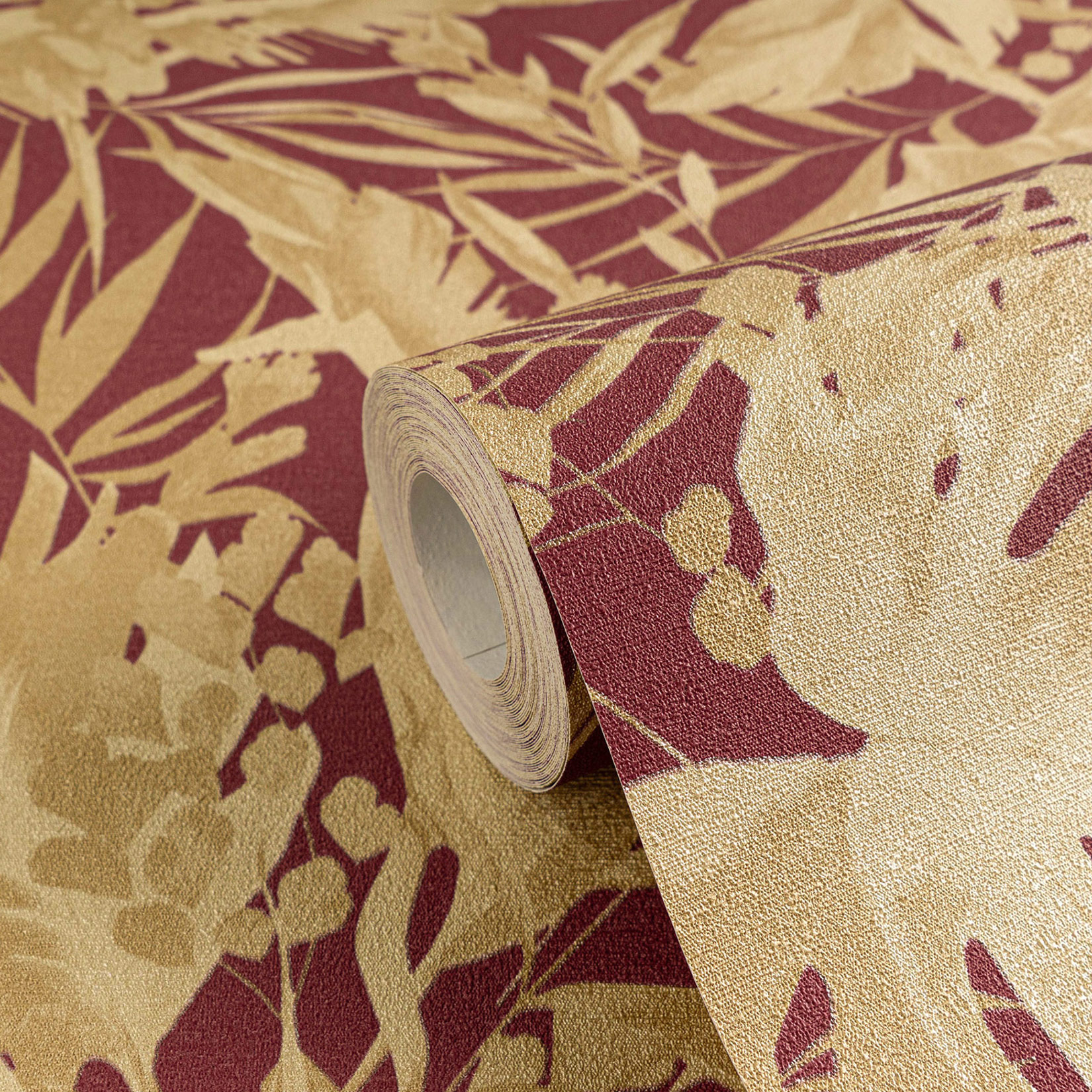 AS Vliestapete CosmoLiving Dschungel Rot 790635