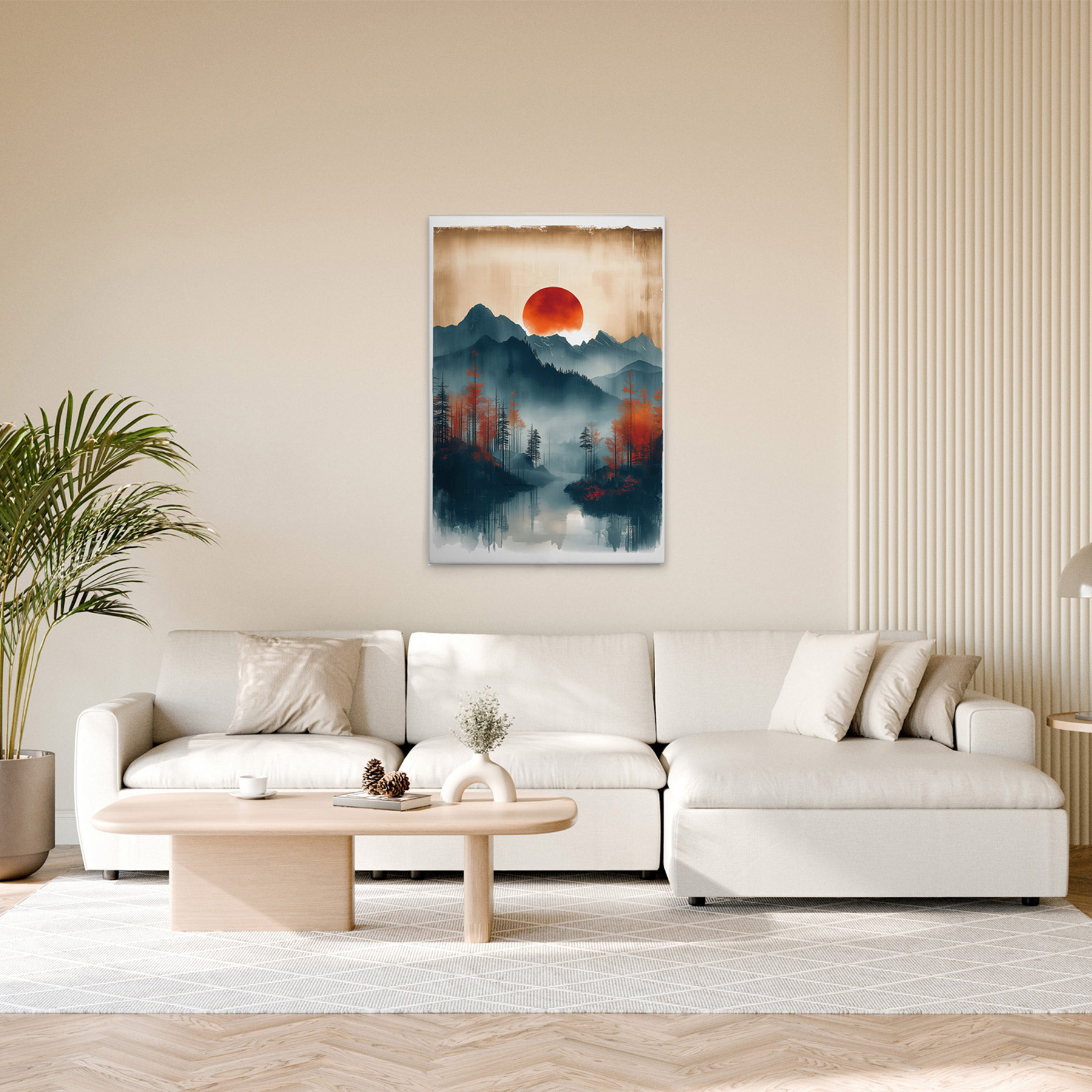 AS Leinwandbild Indian Summer Sunset DD133251