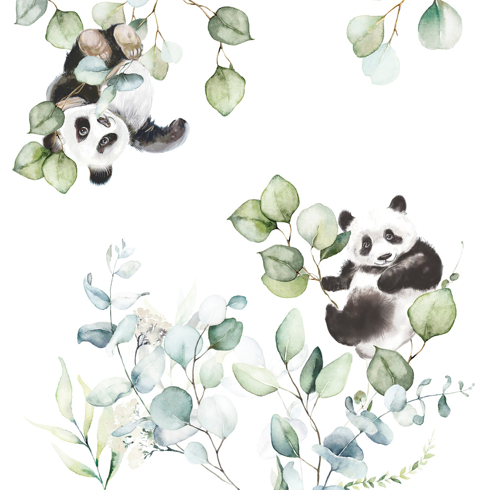 Rasch Fototapete Kids World Pandabären Pandas 364972