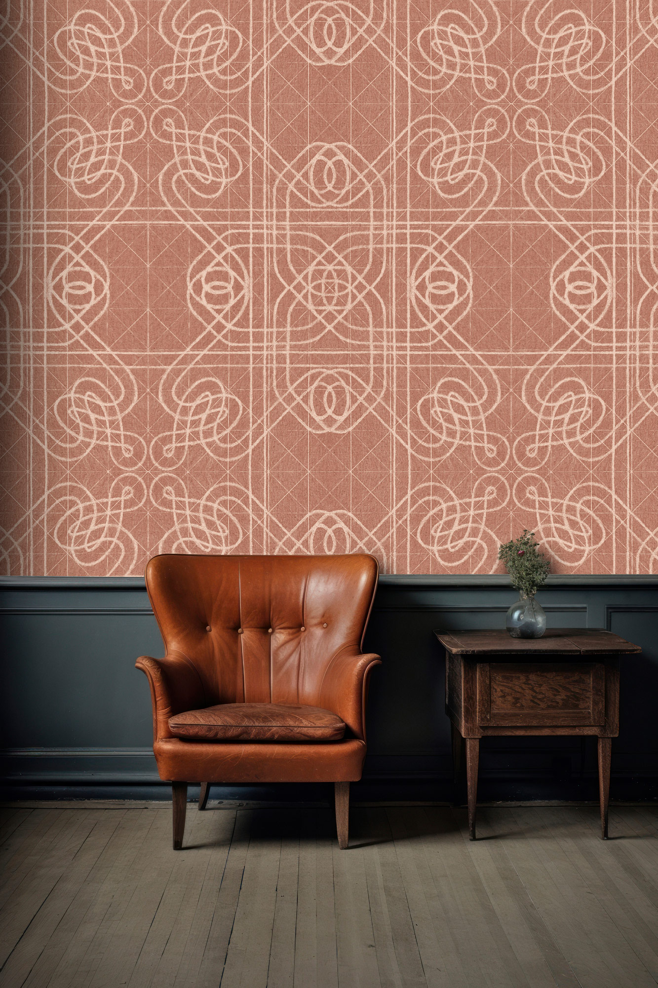 AS Fototapete Walls by Patel 5 Linien Braun DD134465