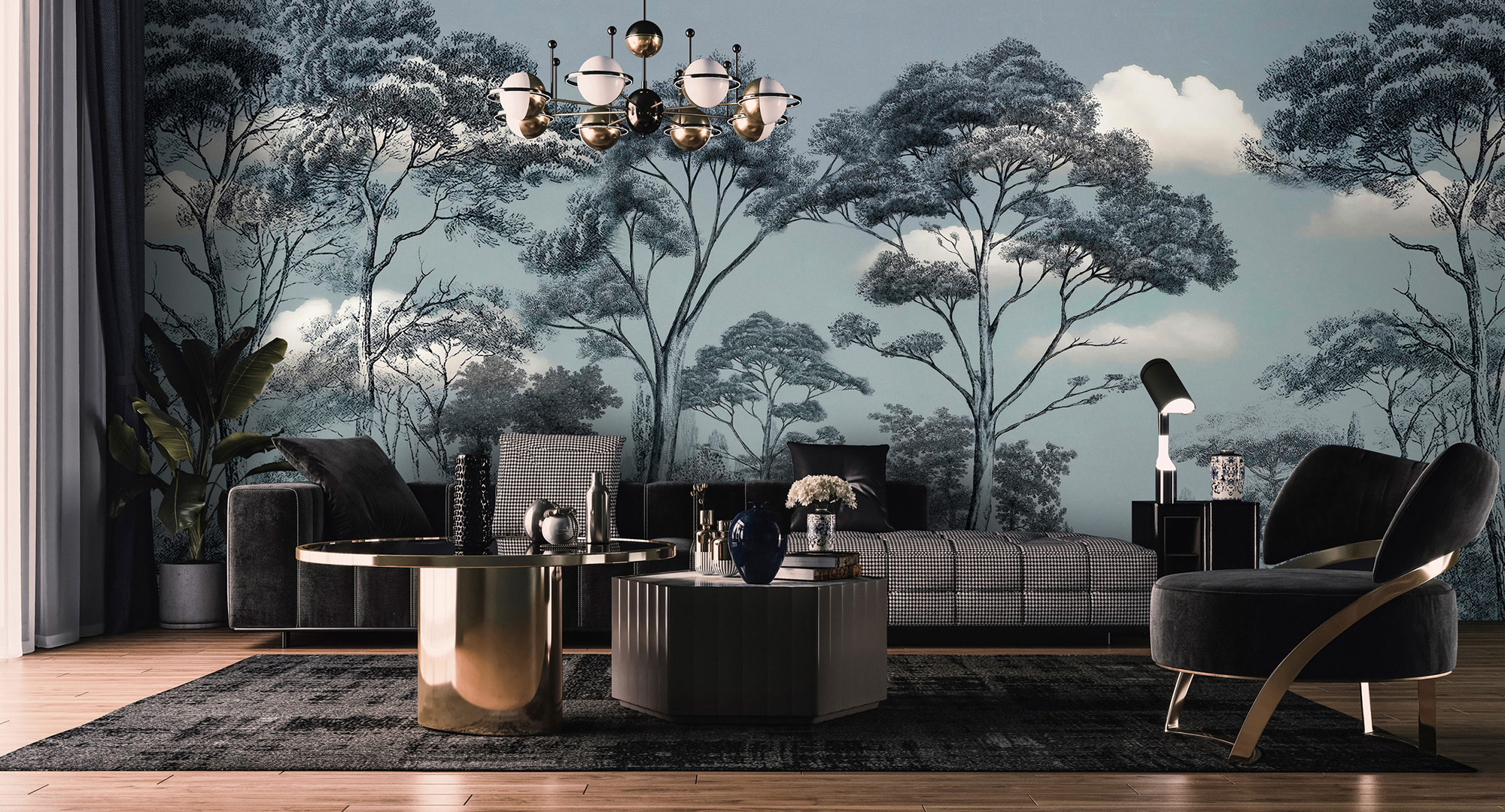 AS Fototapete Walls by Patel 4 skye 2 Bäume DD128025