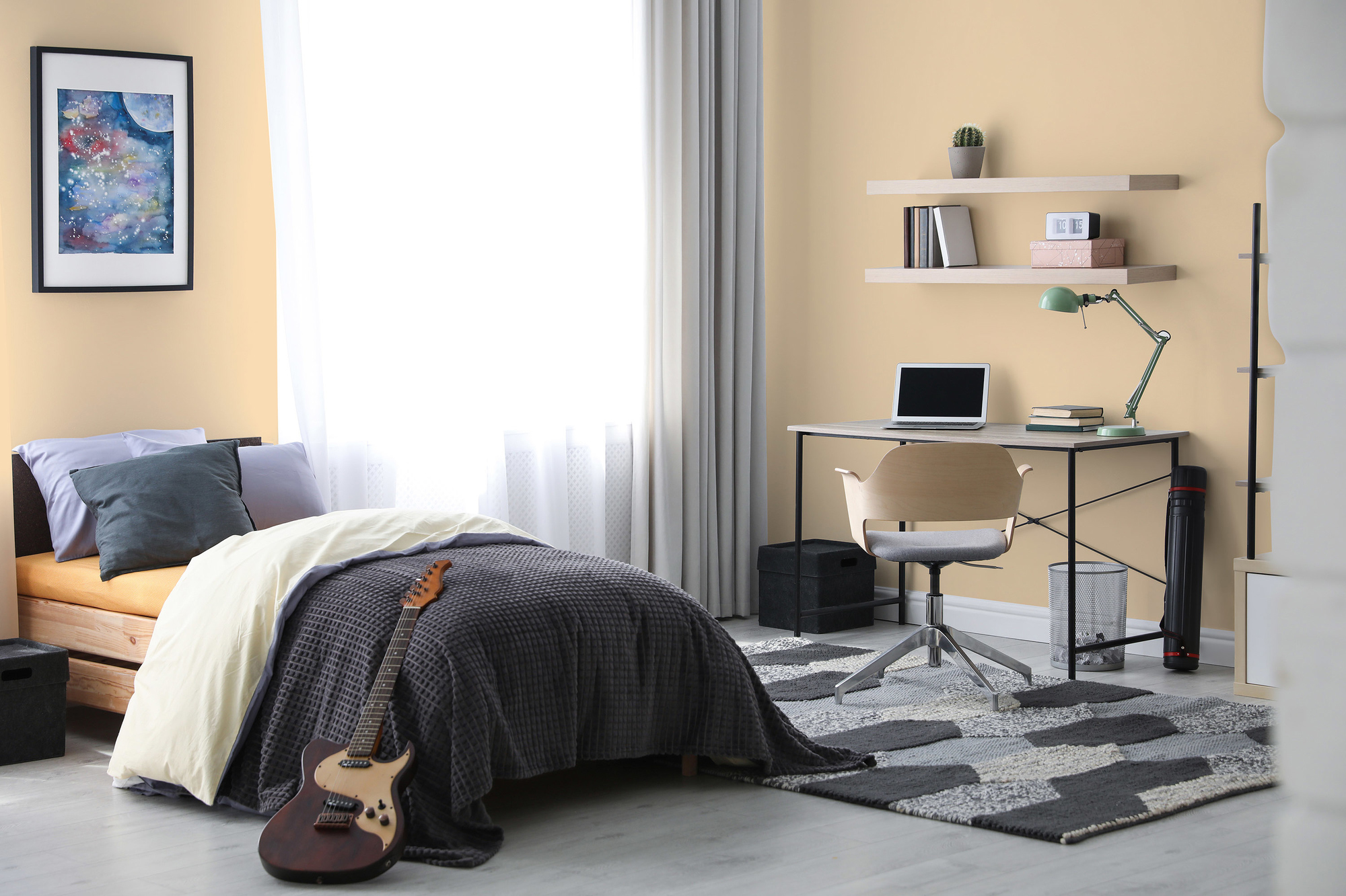 AS Premium Innenwandfarbe Puro c8009 smooth saffron 1 L