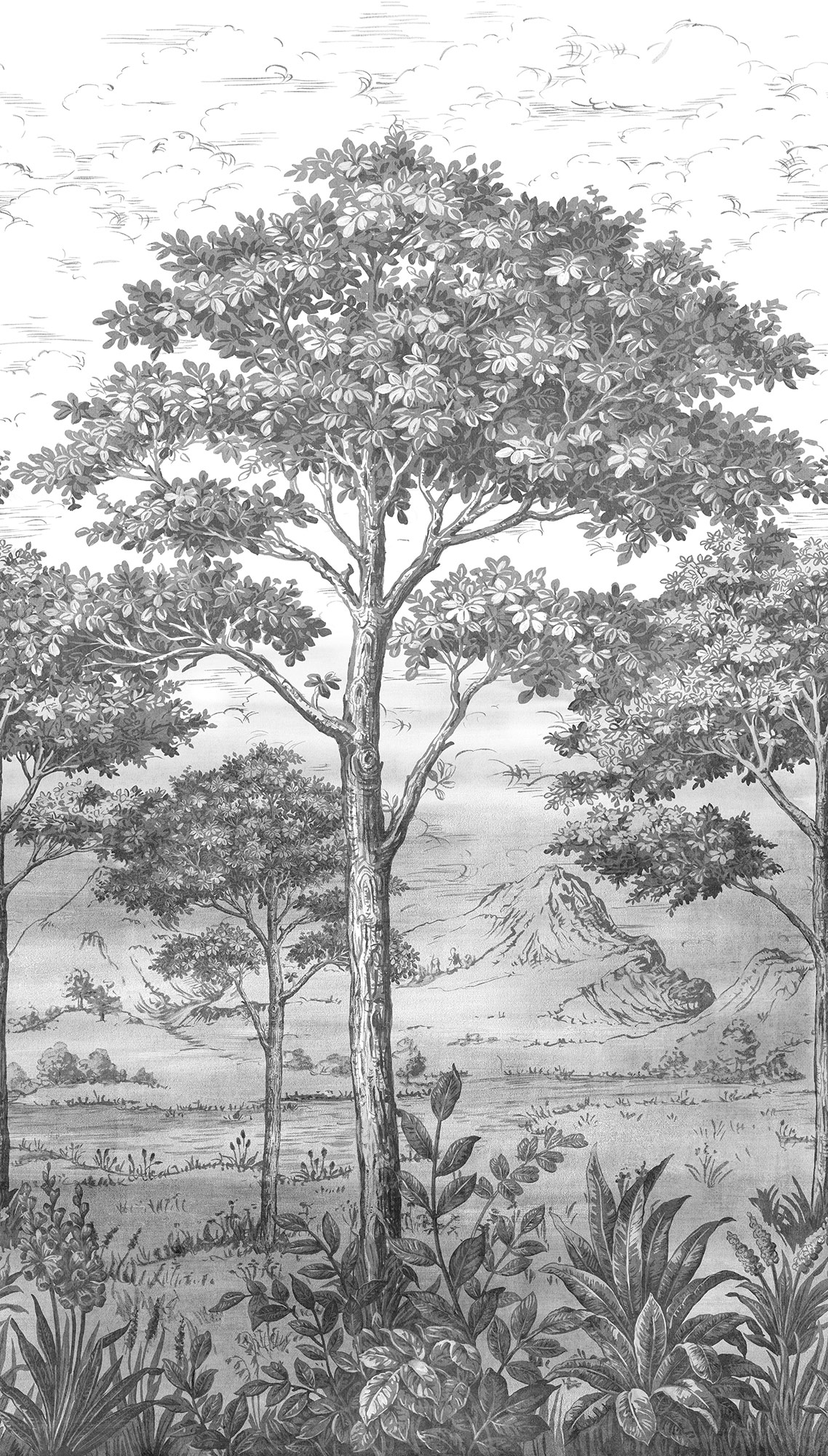 Grandeco Wandbild Eine Rolle ein Motiv 2 Baum A56702 Grandeco Wandbild Eine Rolle ein Motiv 2 Baum A56702