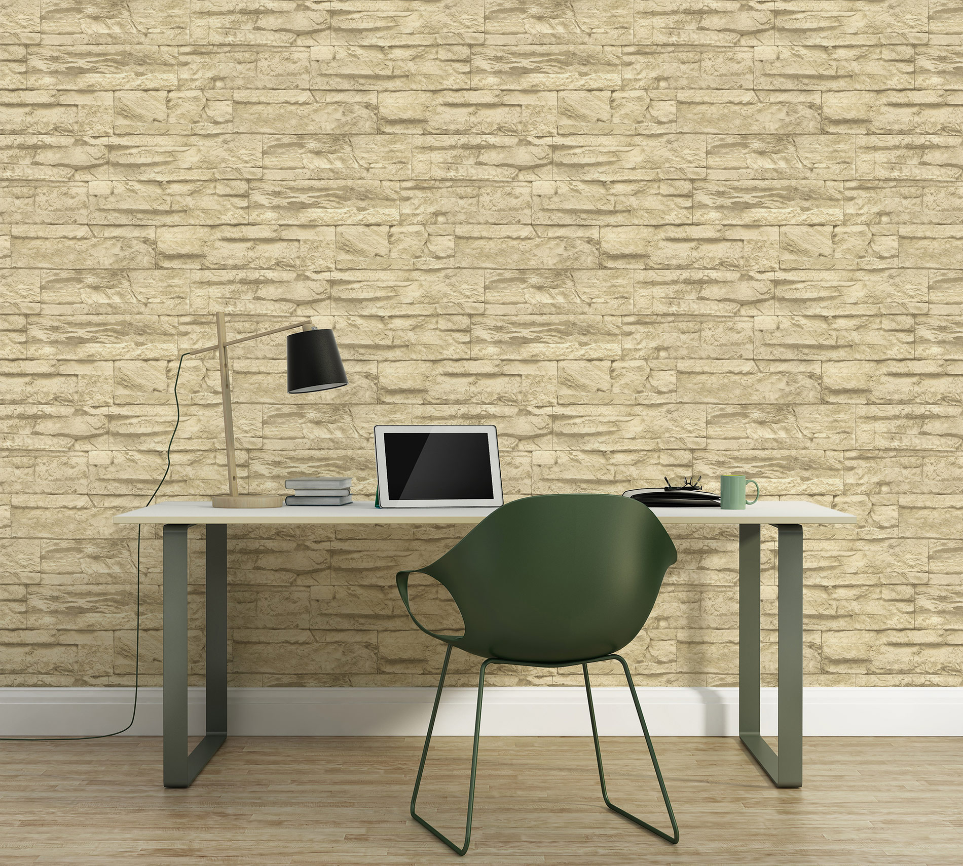 AS Vliestapete Elements 2 Steintapete Beige 707130 AS Vliestapete Elements 2 Steintapete Beige 707130