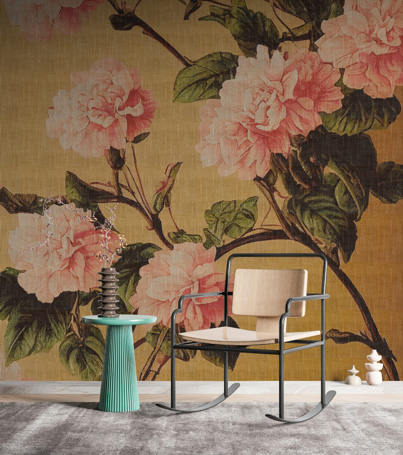 AS Fototapete Walls by Patel 5 Blumen Gelb DD134579