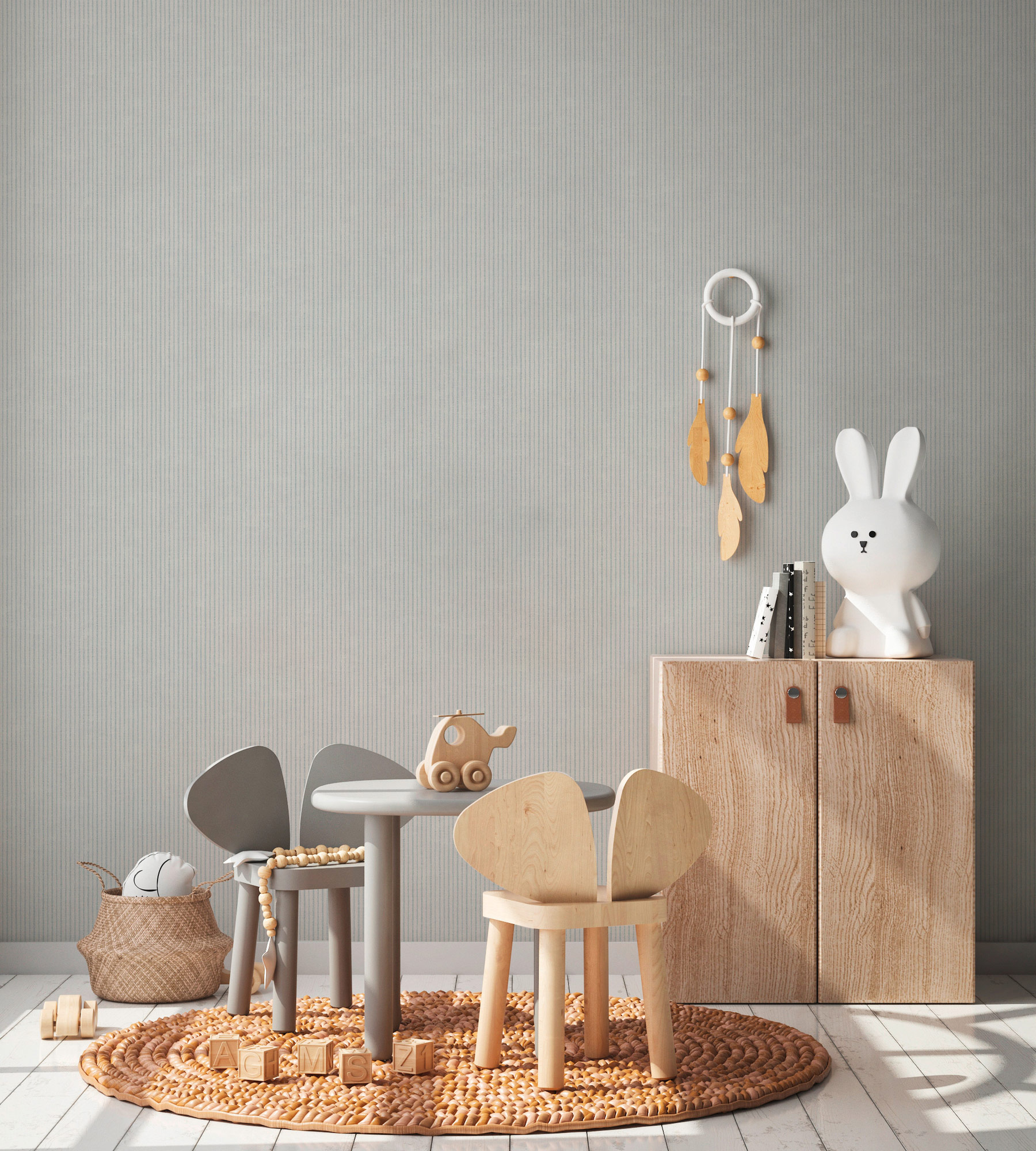 AS Vliestapete Maison Charme Streifentapete creme 390764