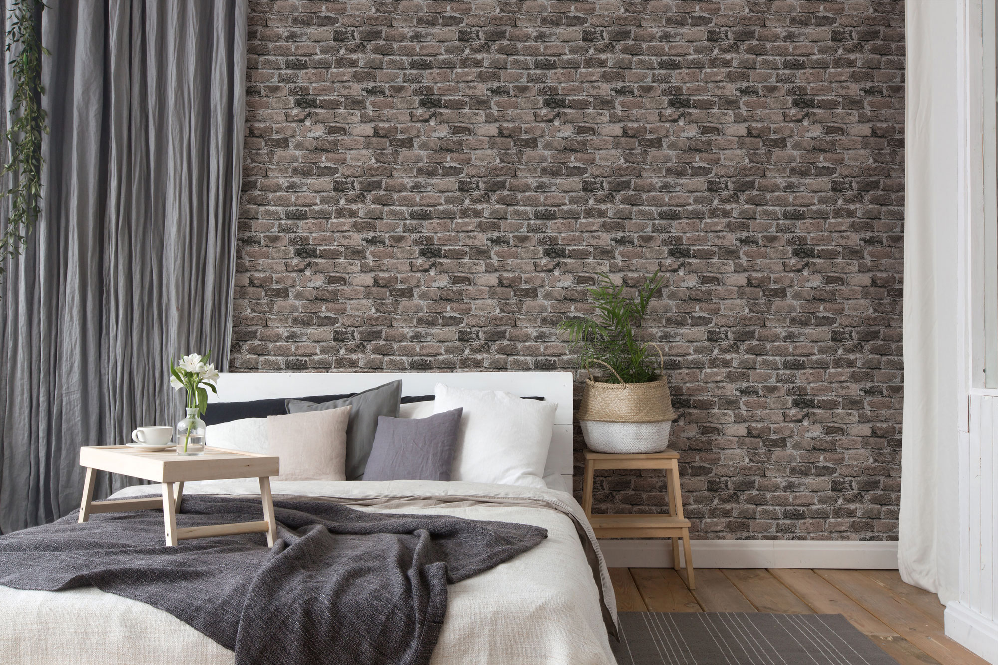AS Vliestapete Bricks & Stones Backstein Tapete 388143