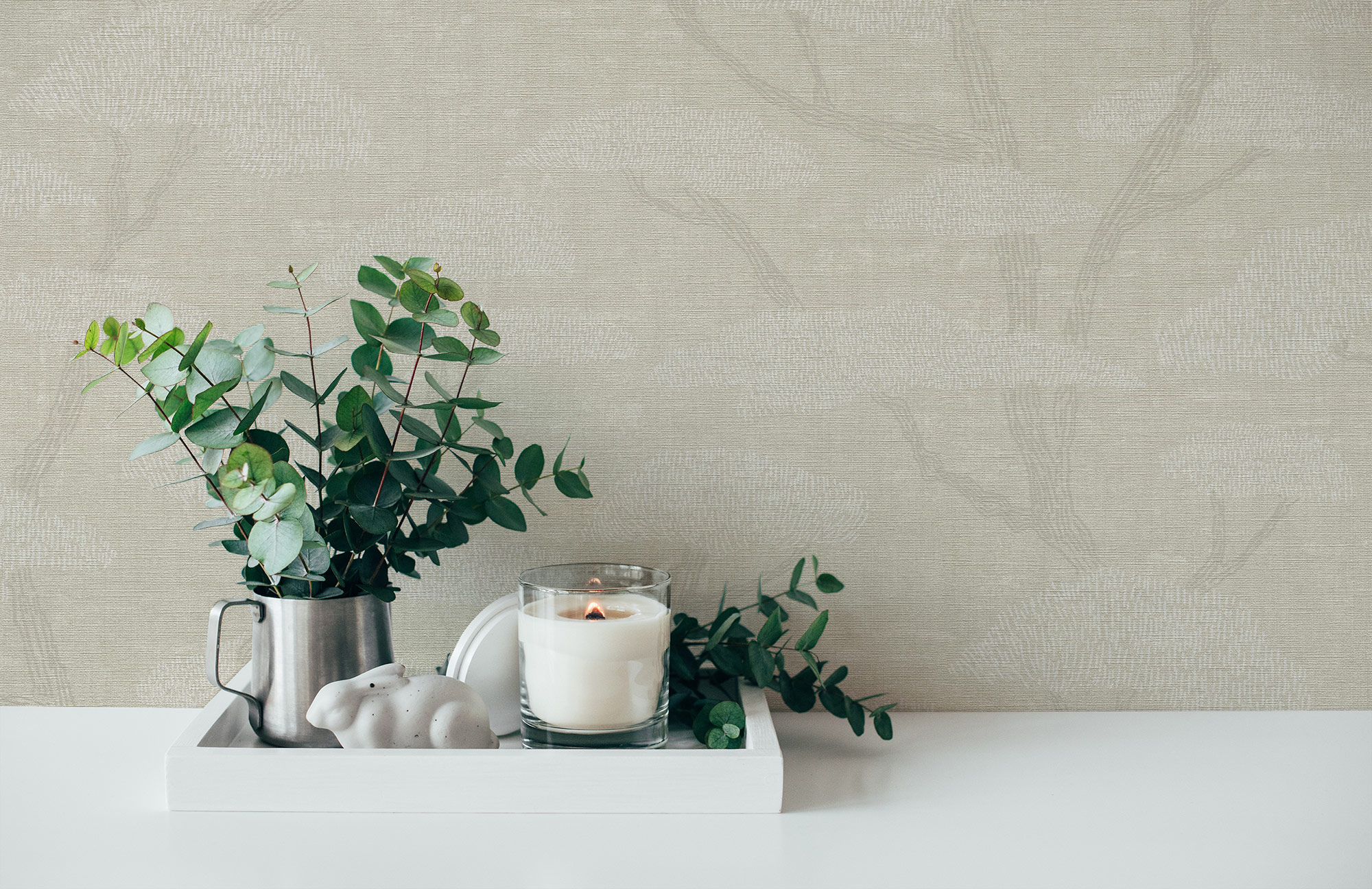 AS Vliestapete Nara Satintapete Baum tapete 387414