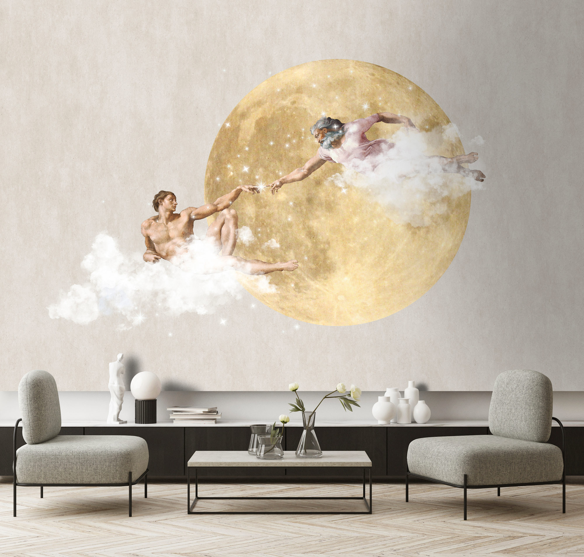 AS Fototapete Walls by Patel 5 Personen Gold DD134657