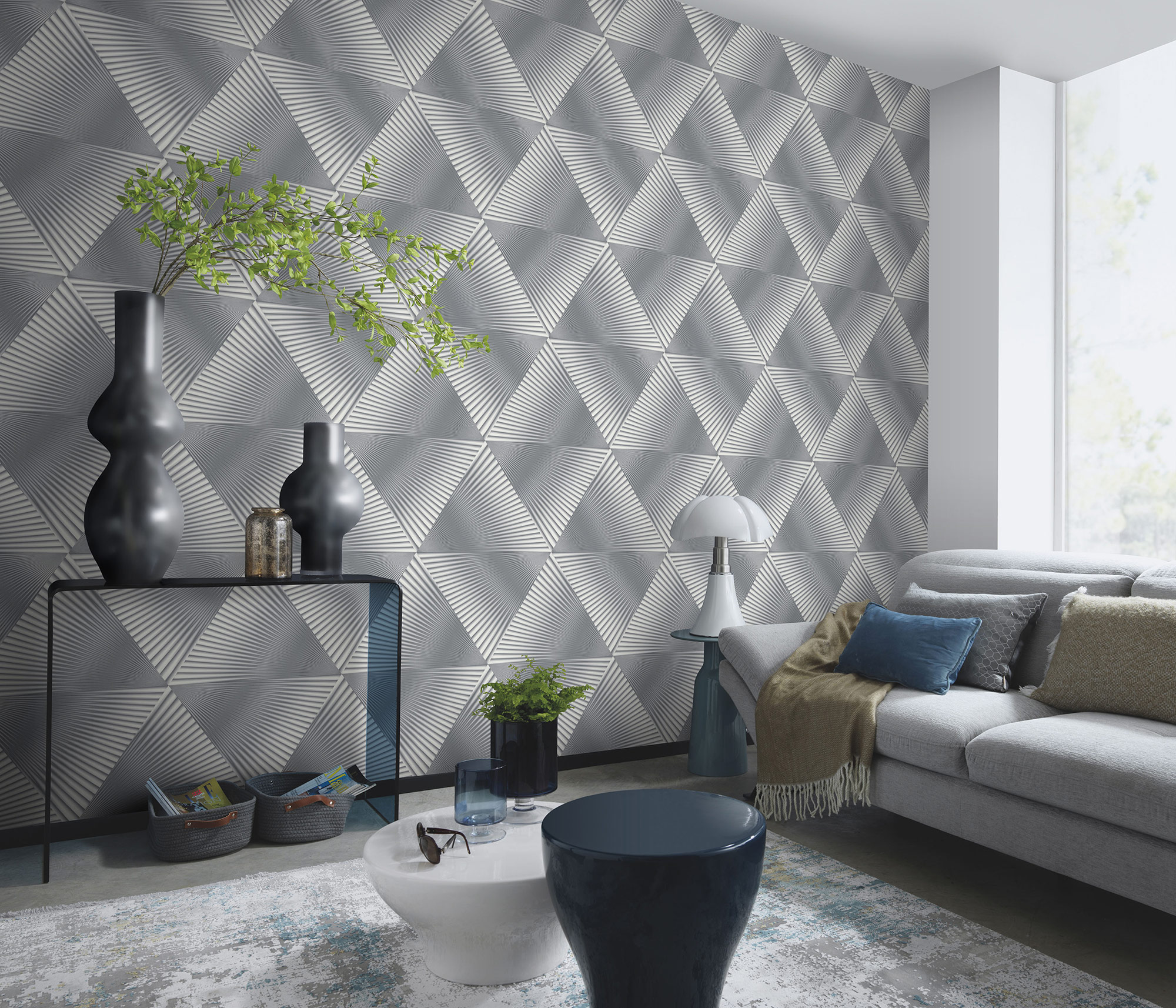 Erismann Vliestapete Spotlight 2 silber 1040410