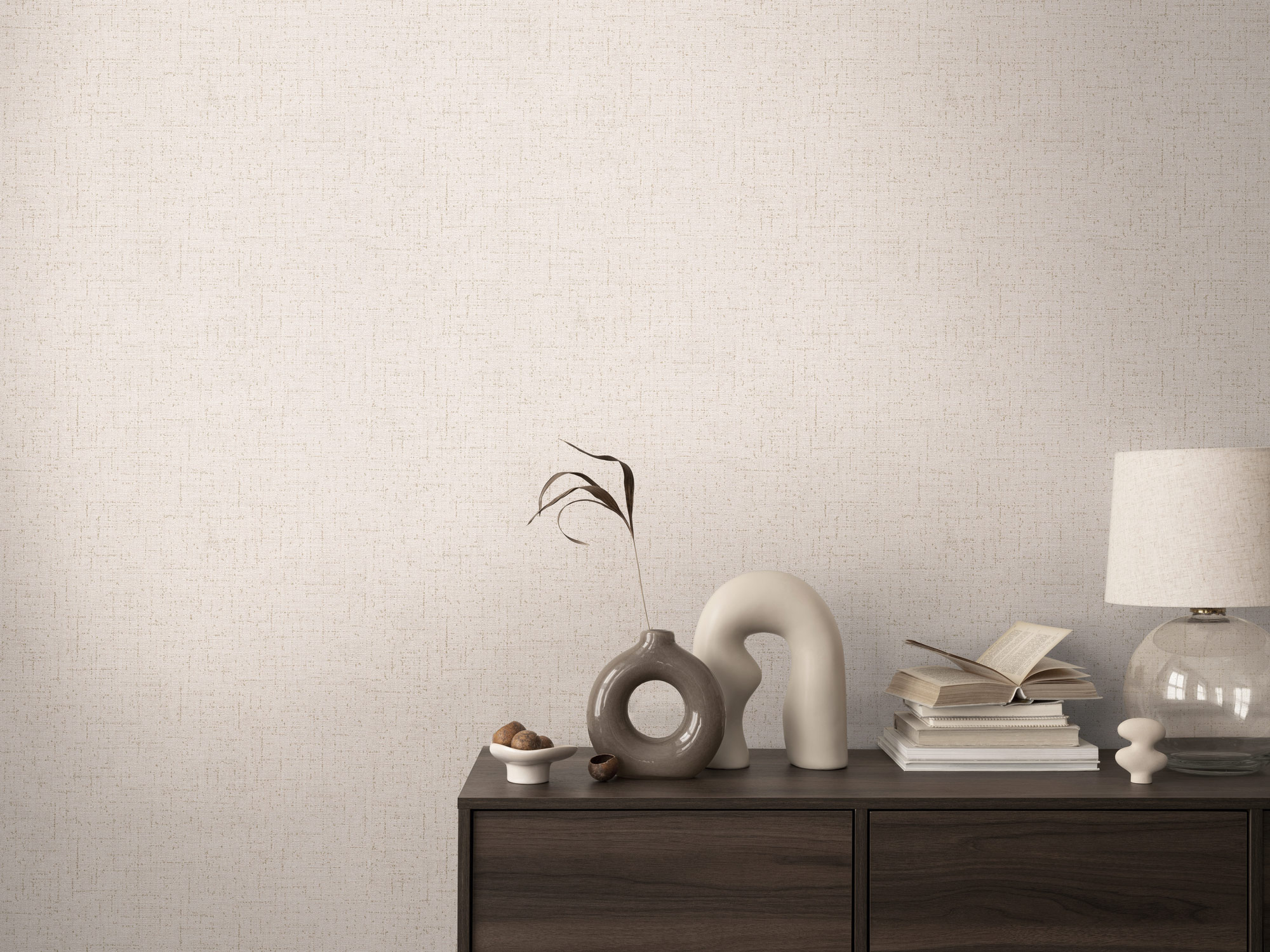 AS Vliestapete CosmoLiving Uni Weiß 790669