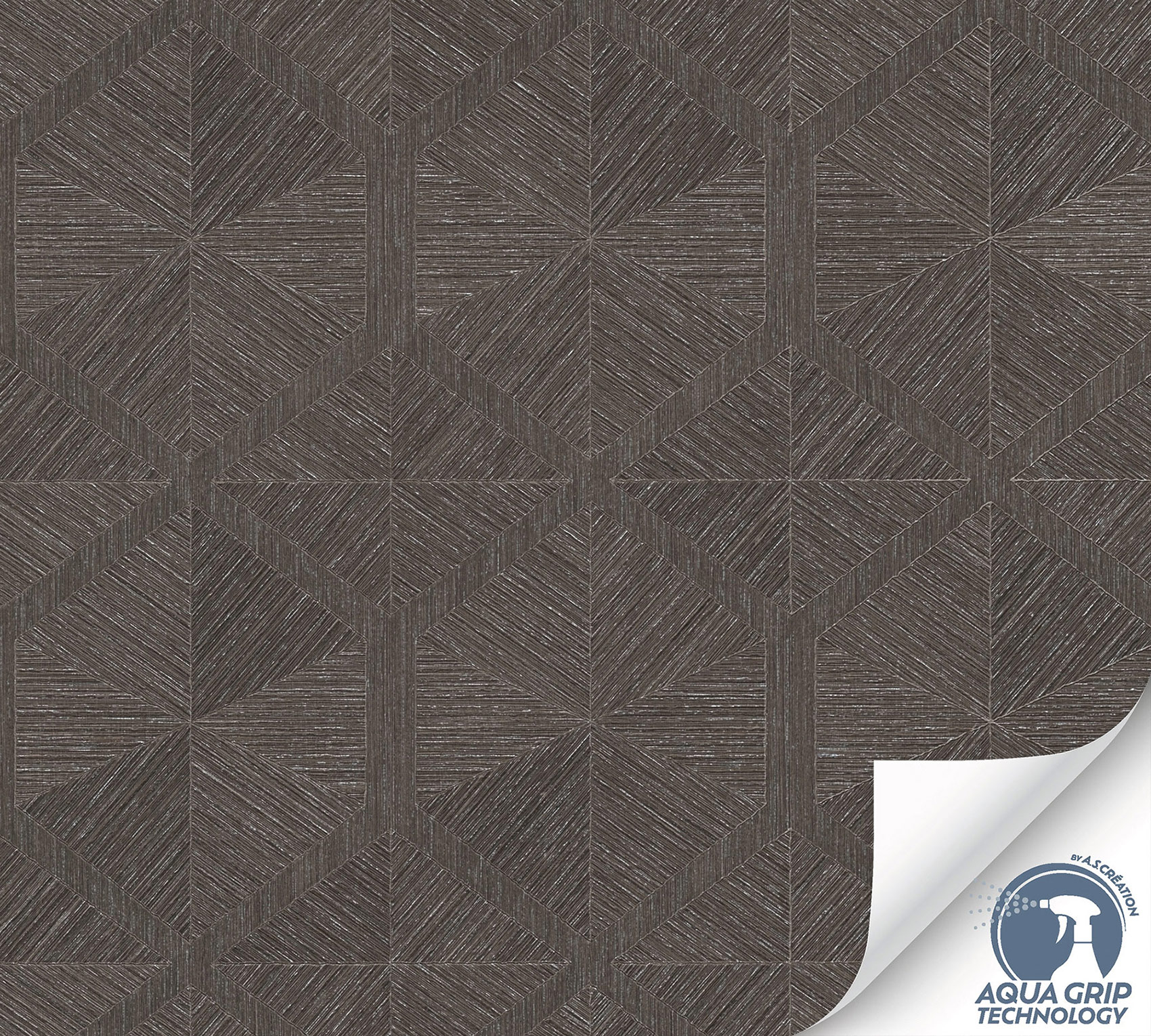 AS Vliestapete Cosiness Designdrop 2 Grafik Grau 793196