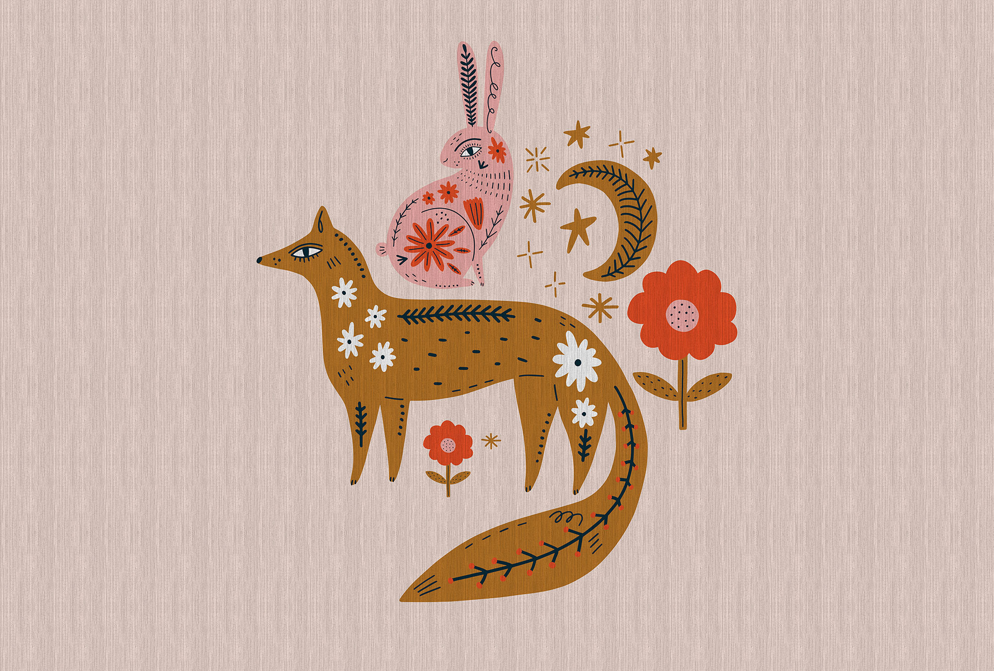 AS Fototapete Walls by Patel 3 Tiere DD122468