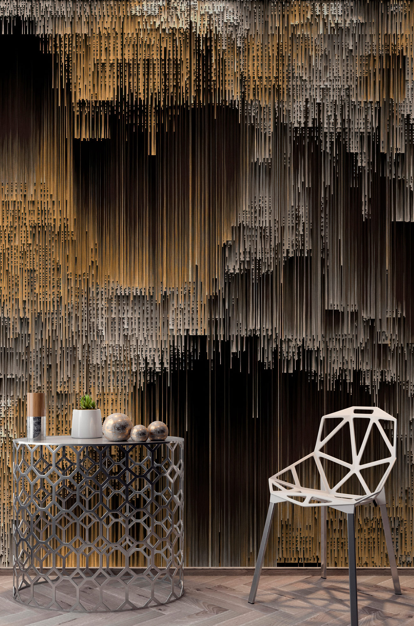 AS Fototapete Walls by Patel 5 3D Braun DD135023