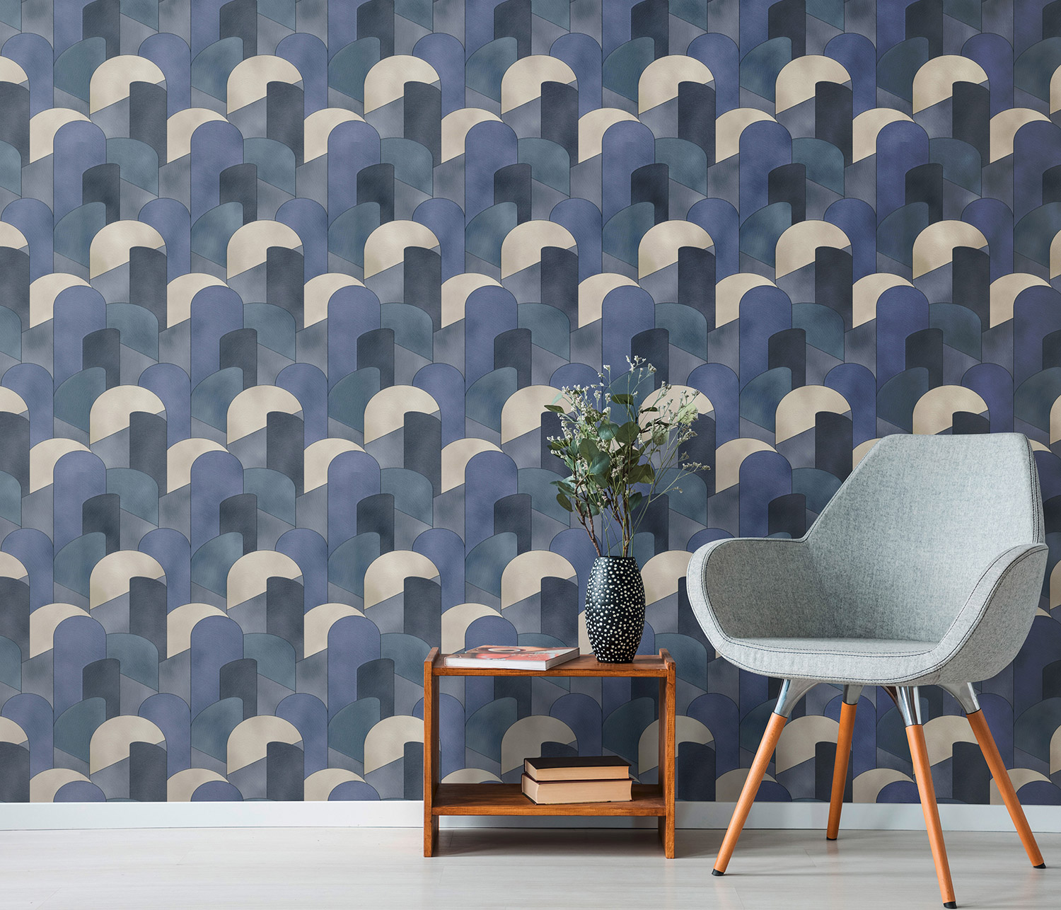 Erismann Vliestapete Elle blau 1015508