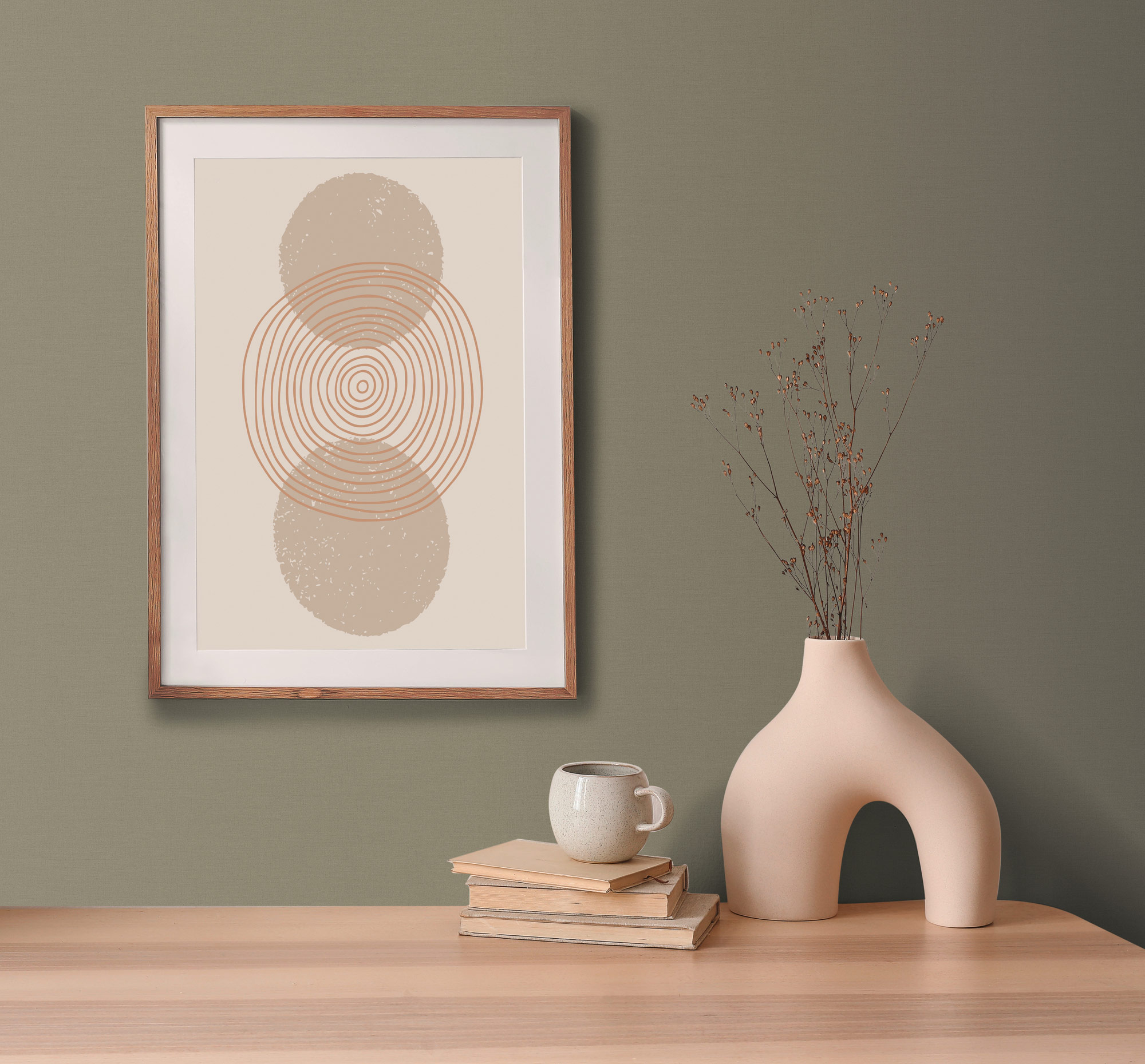 AS Vliestapete PintWalls II Unitapete Grün 390975