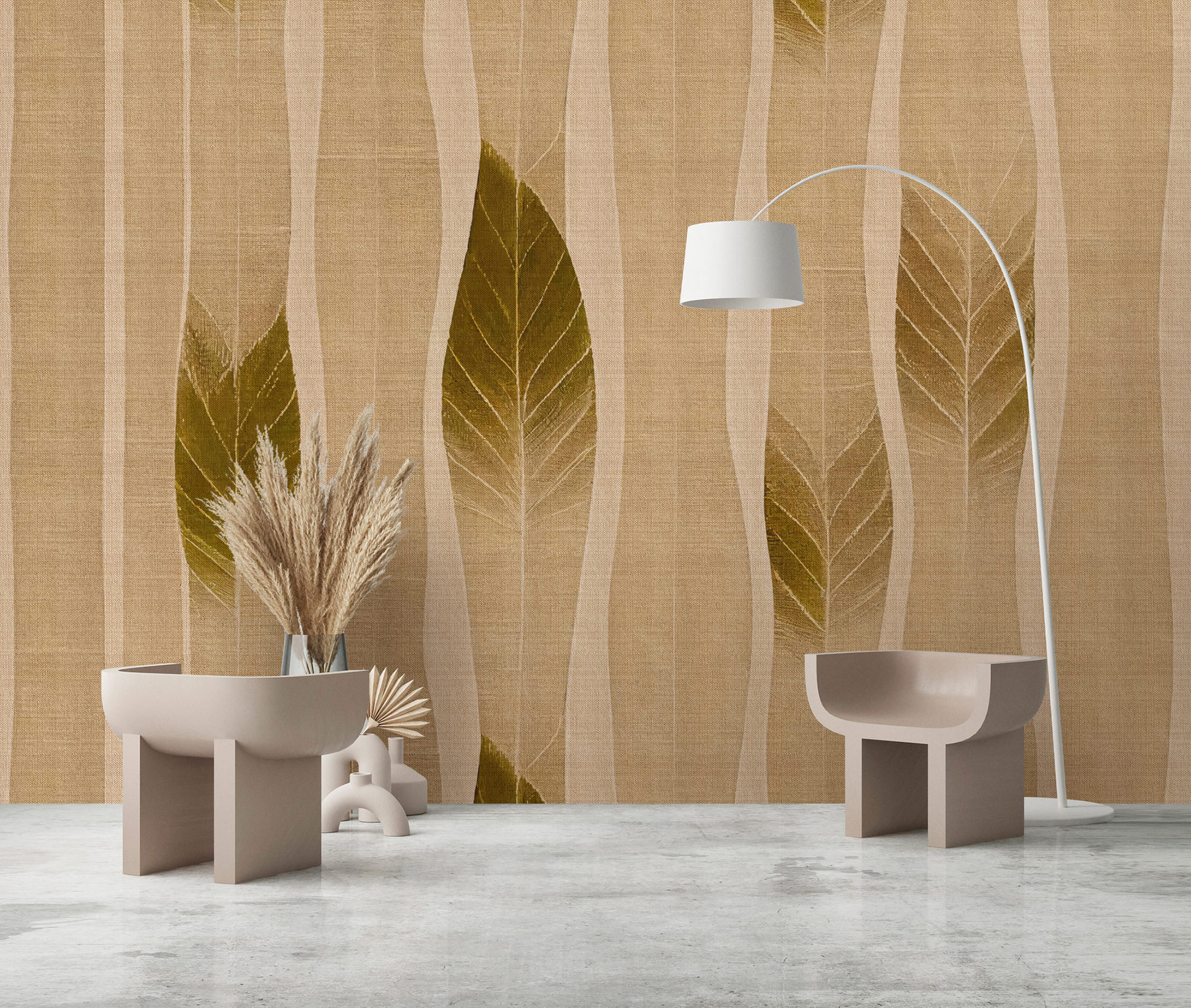 AS Fototapete Walls by Patel 5 Blätter Beige DD134243