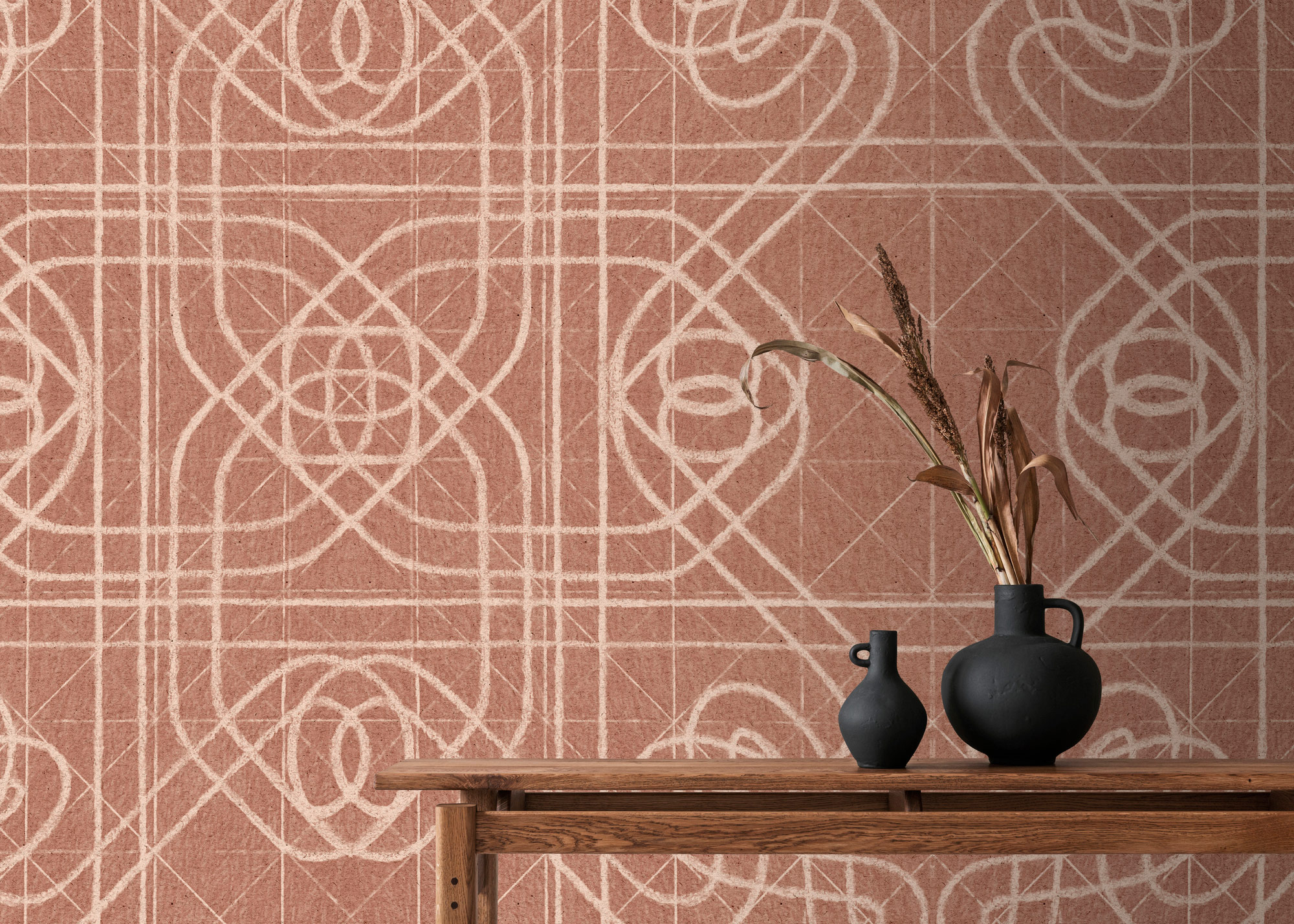 AS Fototapete Walls by Patel 5 Linien Braun DD134465