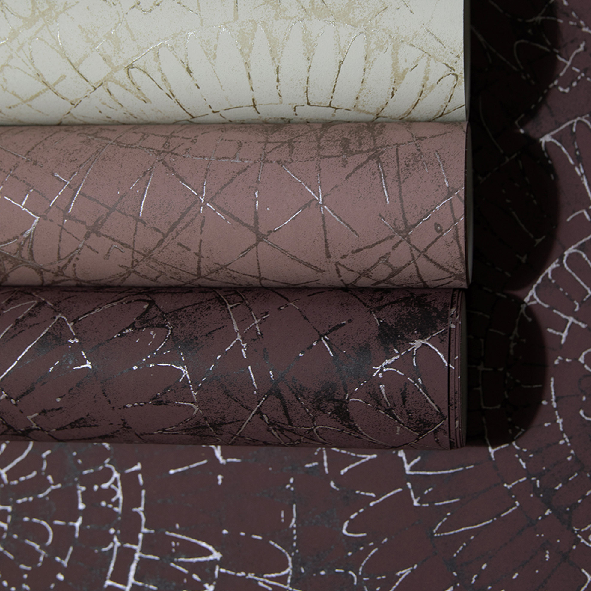 Hohenberger Vliestapete Chalk Notre Dame Wine 65563