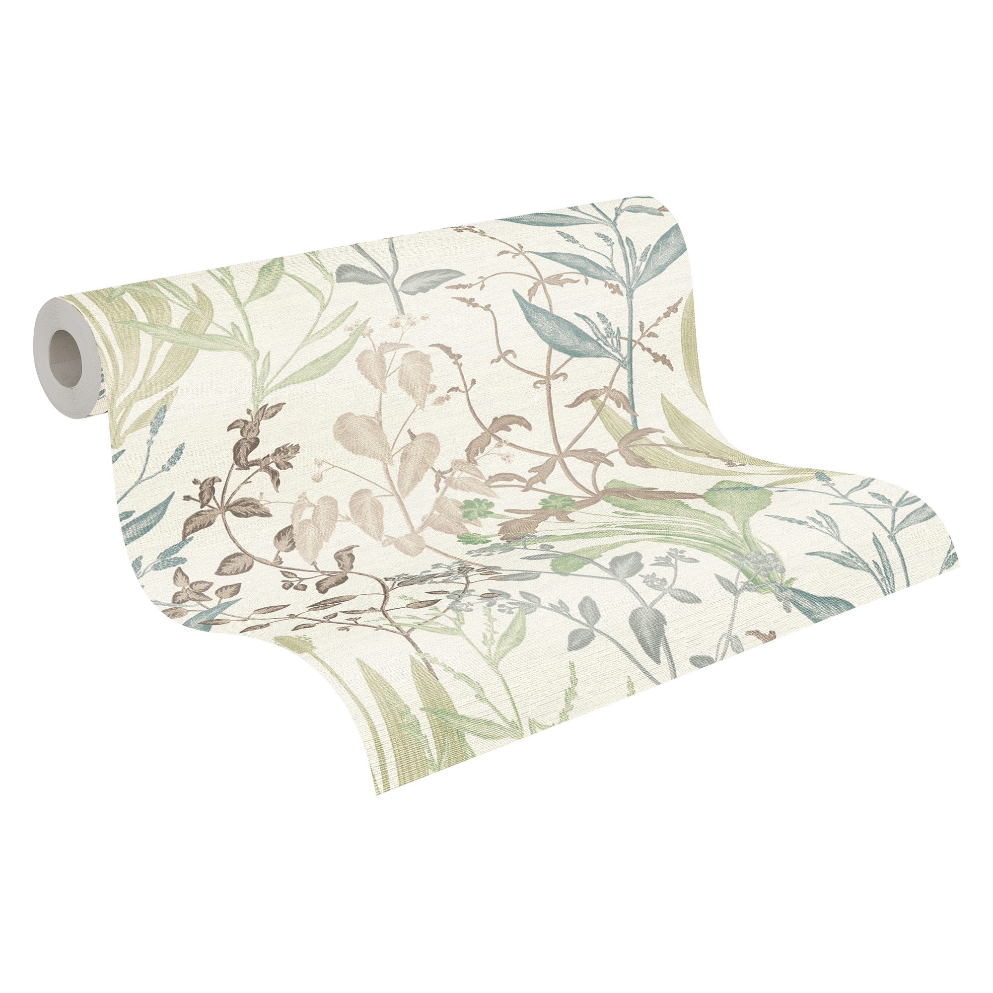 AS Vliestapete MS Vibes & Styles Florale Tapete Braun 790092