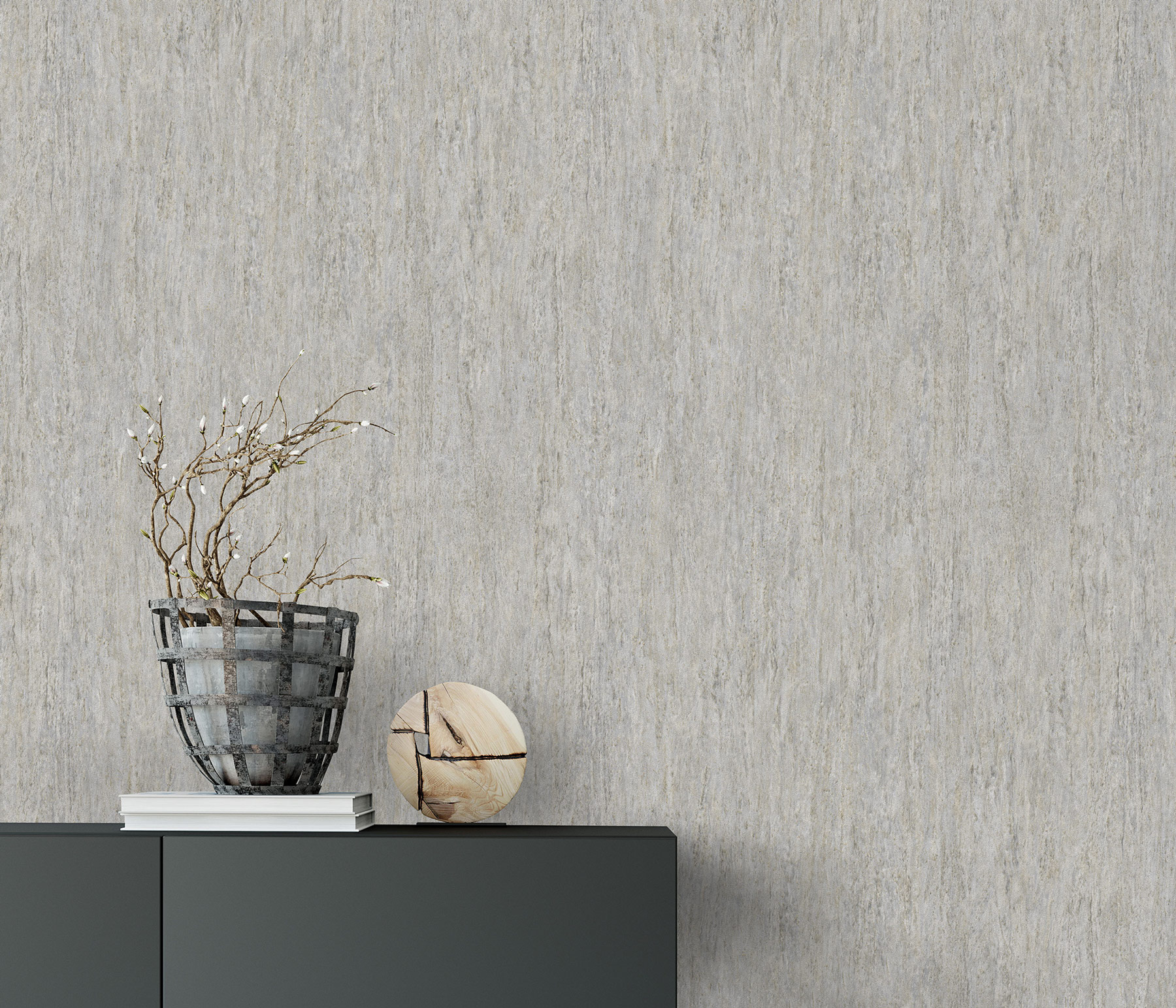 Erismann Vliestapete Code Nature grau 1021010