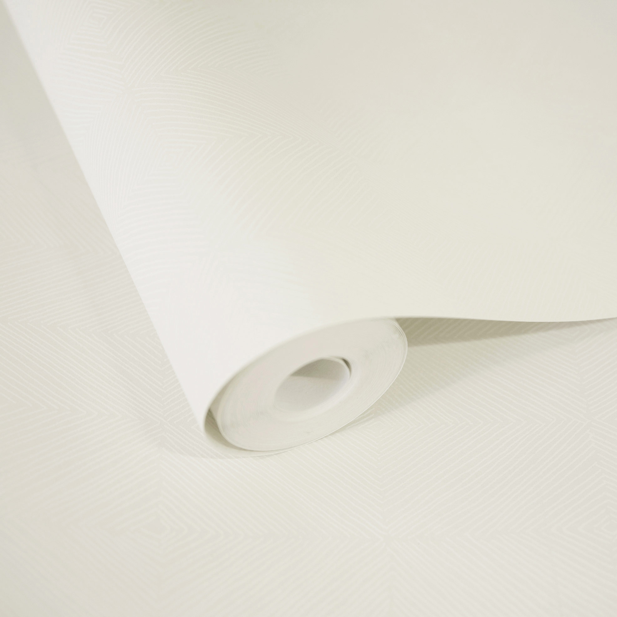 Hohenberger Vliestapete Chalk Rhompus Cream 65504