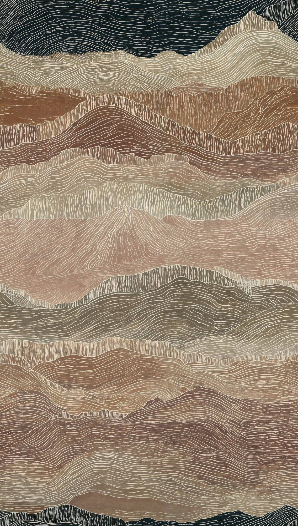 AS Fototapete The Wall 4 Landschaft Beige 792249